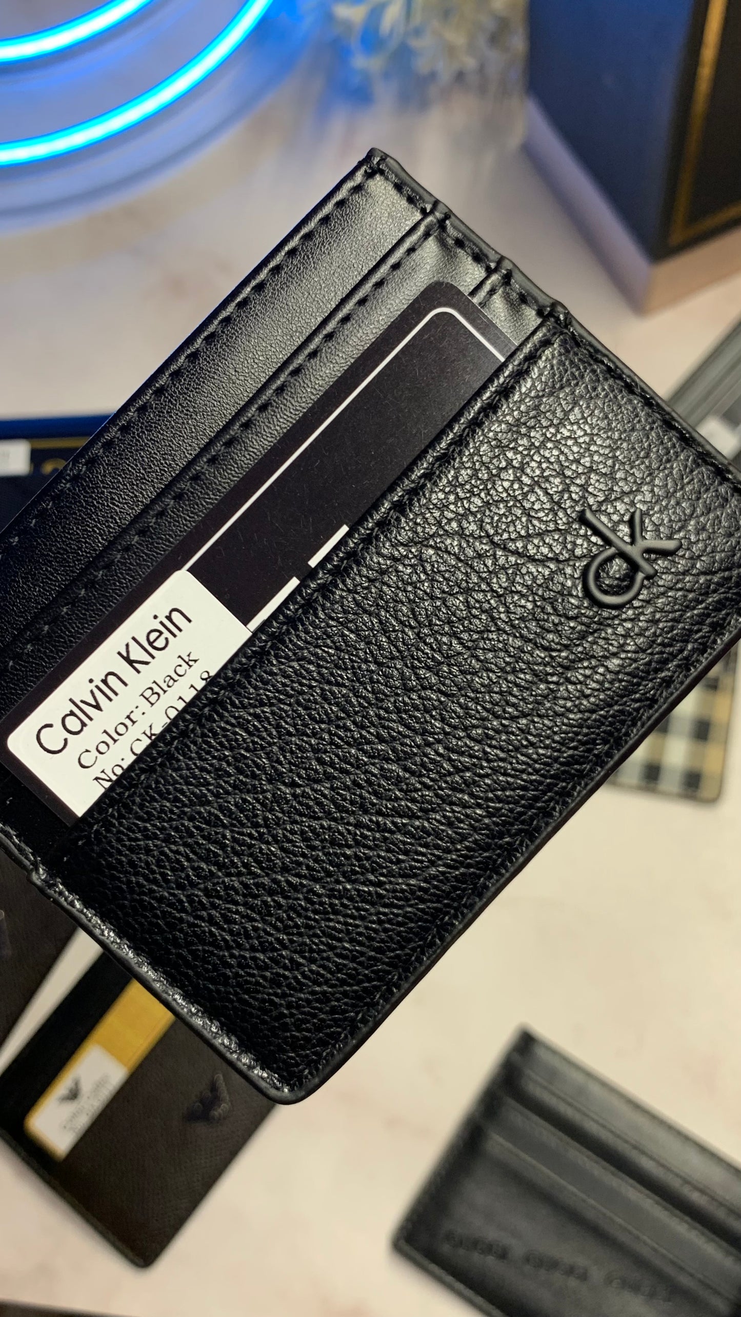 Calvin Klein cardholder - Ck logo