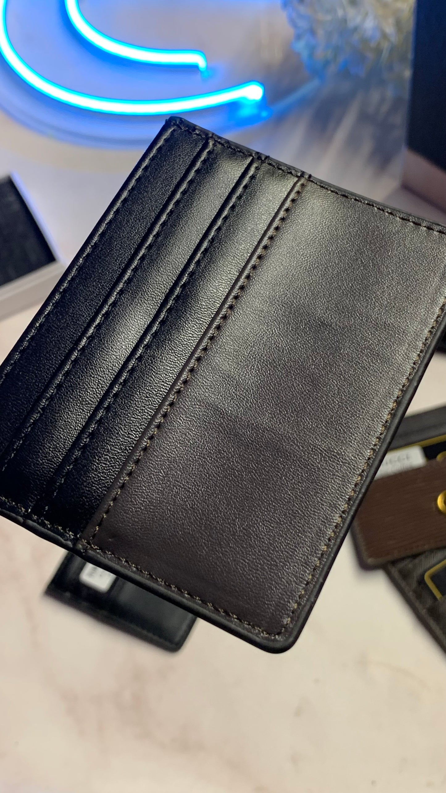 BMW Cardholder - Brown x Black