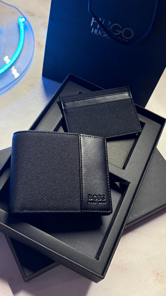 Hugo Boss Wallet & Cardholder Set