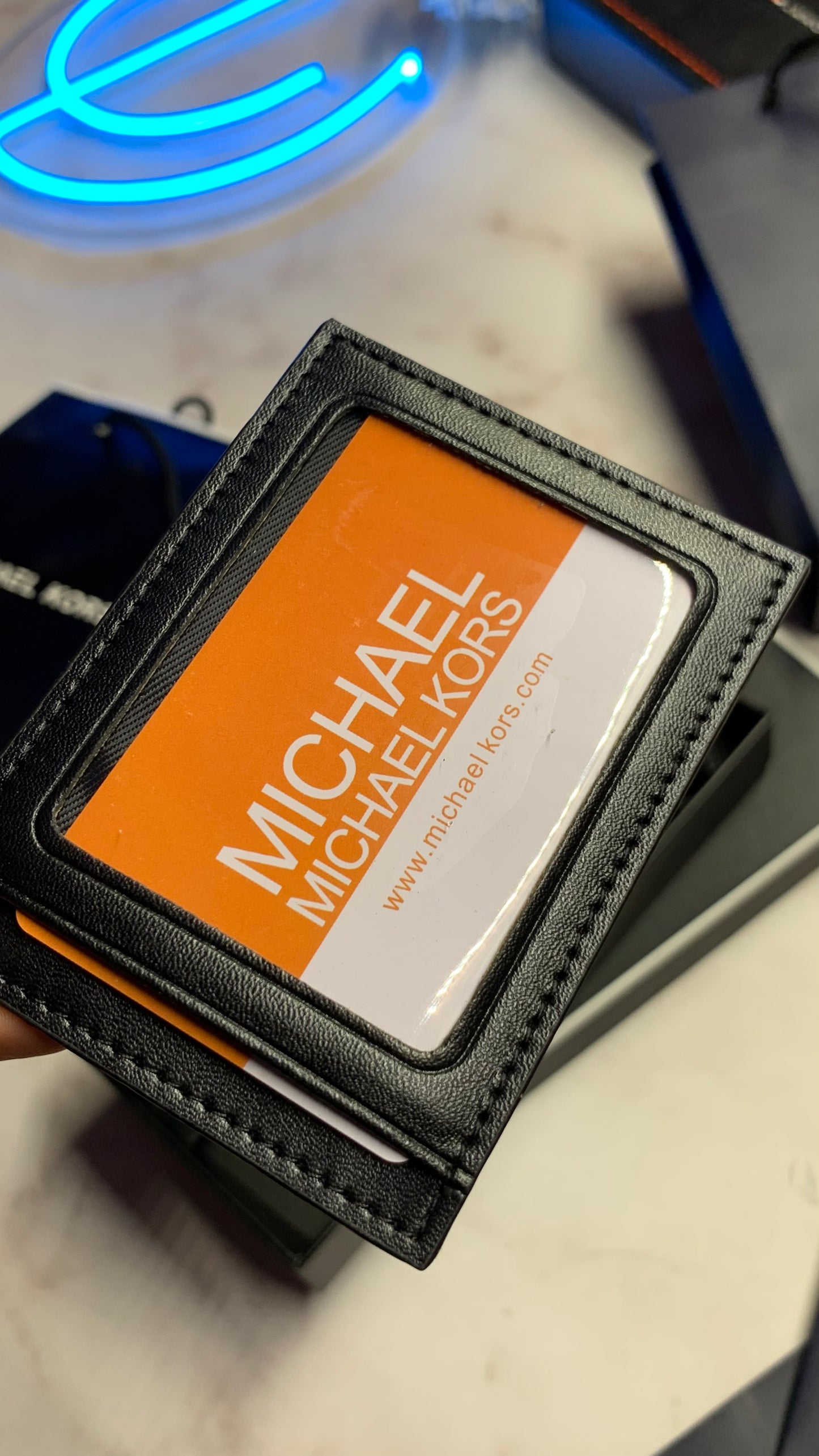Michael Kors - Wallet, Cardholder & keychain set
