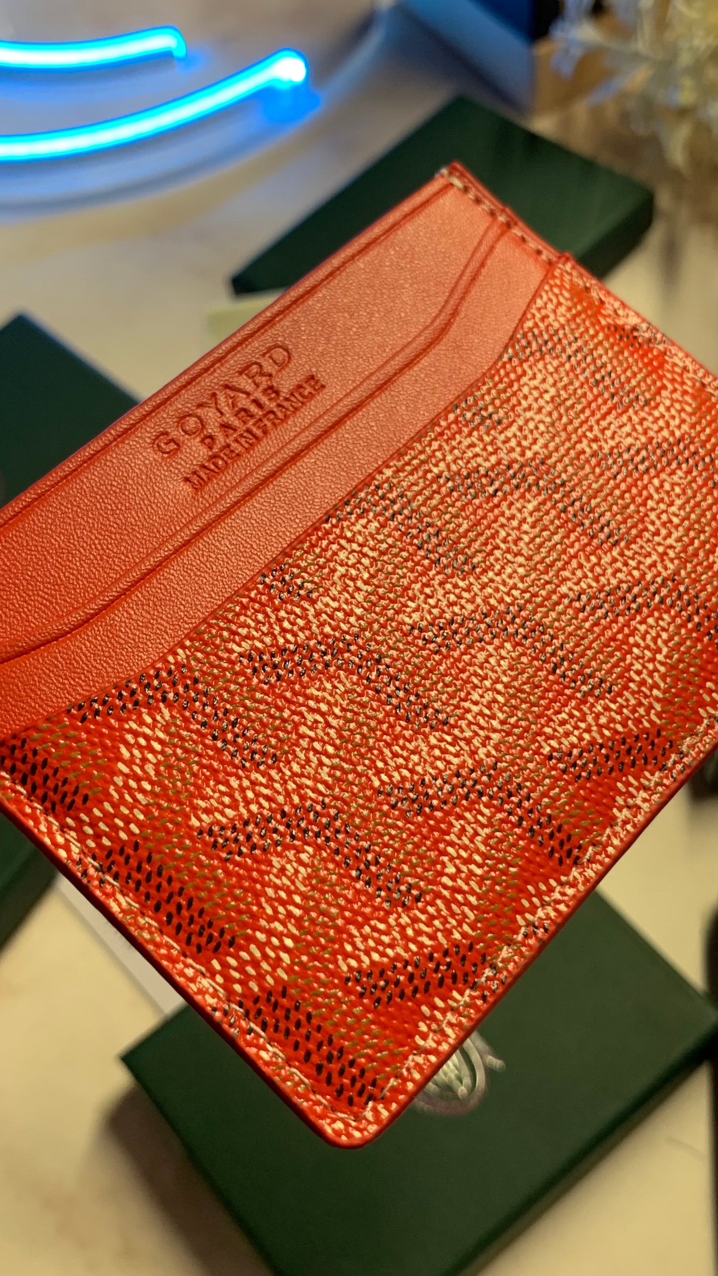 GOYARD Cardholder - Red