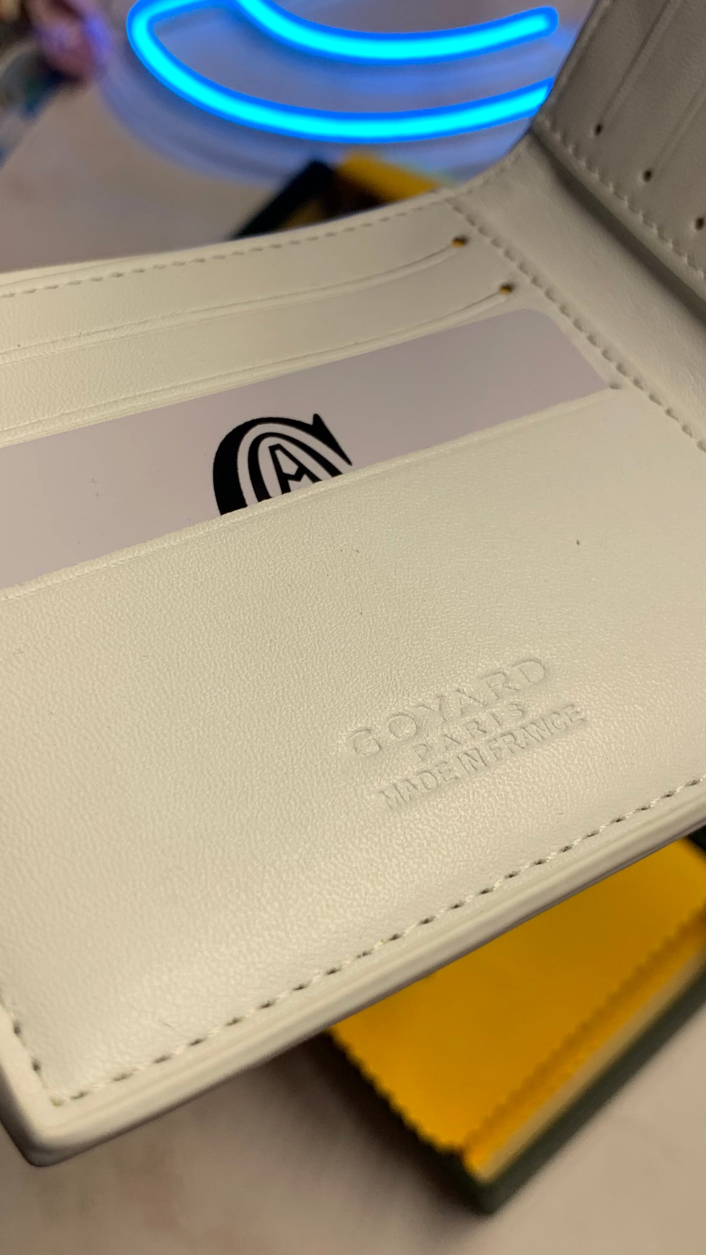 GoYard Wallet - White