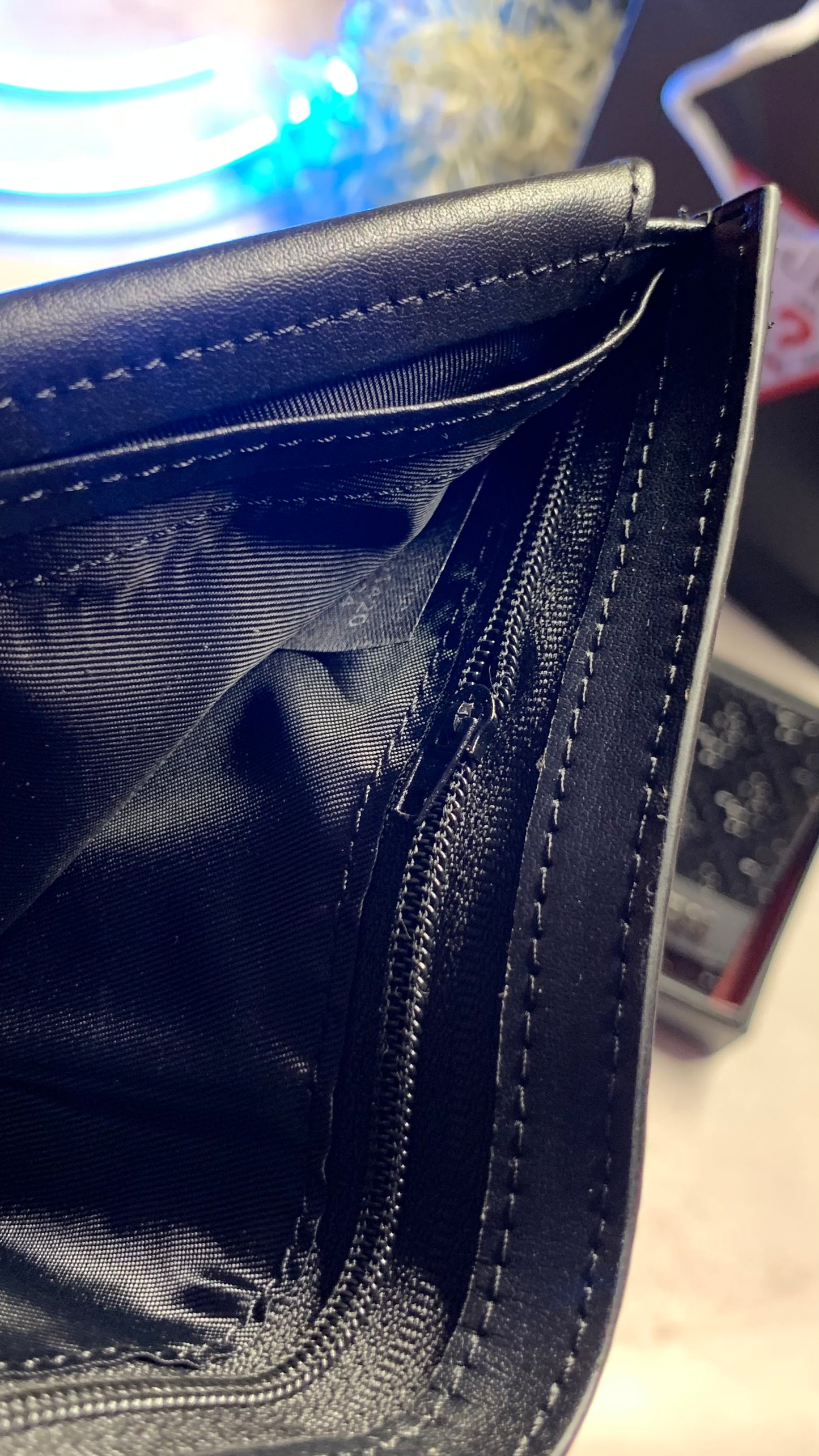 Guess Wallet For Men With Red Line