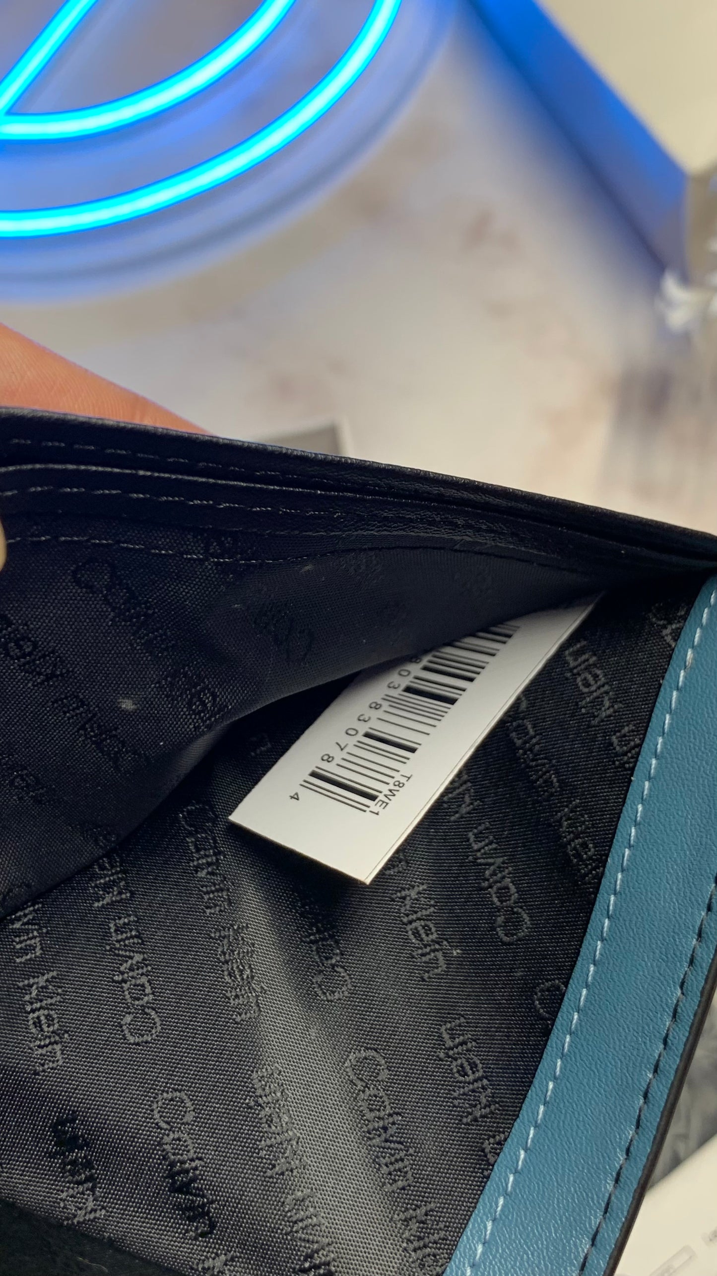 Calvin Klein wallet & Double face belt set