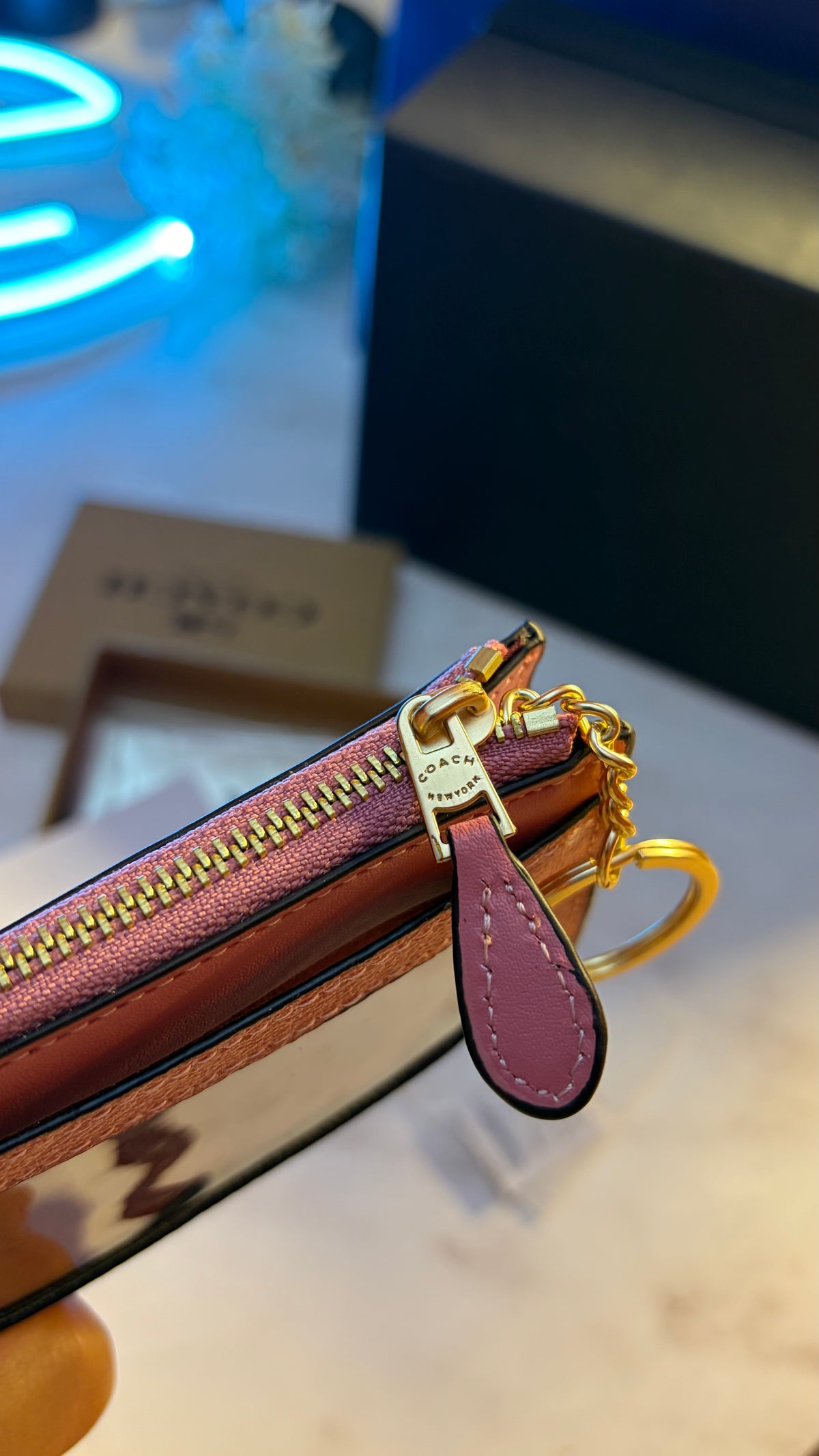 Coach Zipper Cardholder - Premium Quality