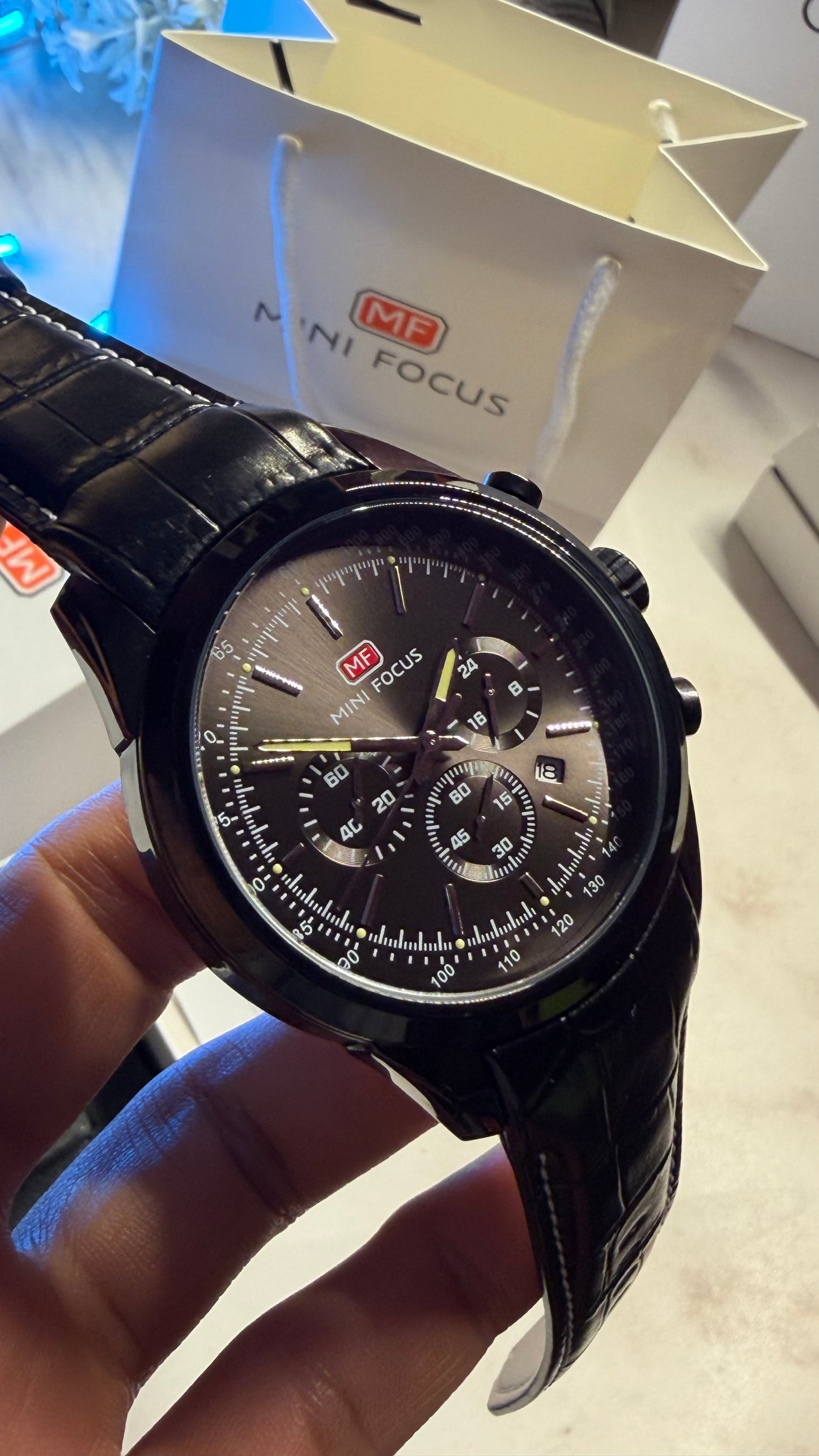 Mini Focus Watch For Men - Full Black - MF0116G.02