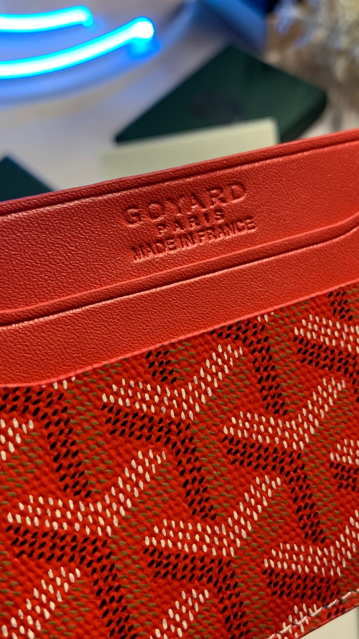 GOYARD Cardholder - Red