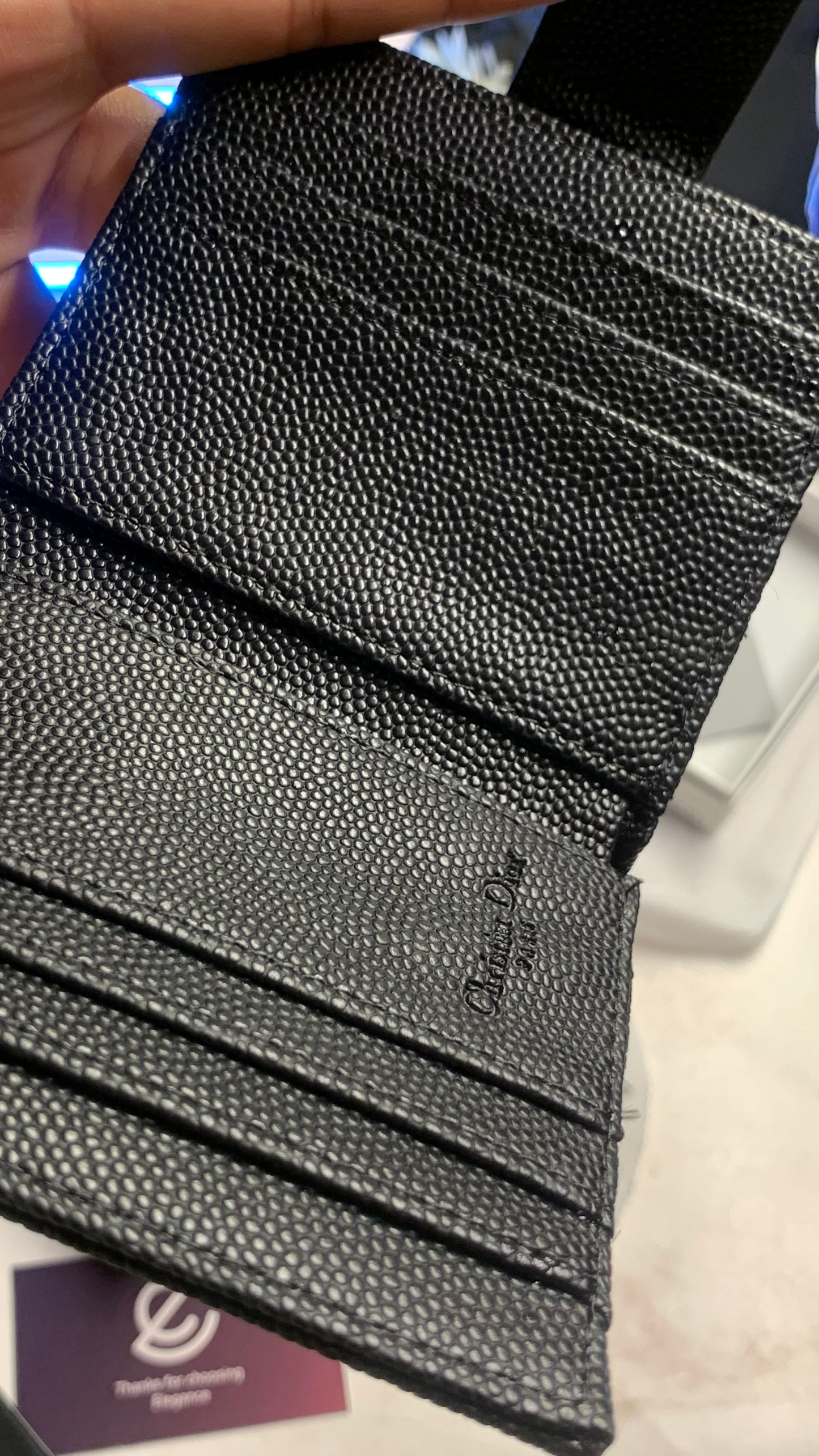 Dior - Bifold Cardholder - Black