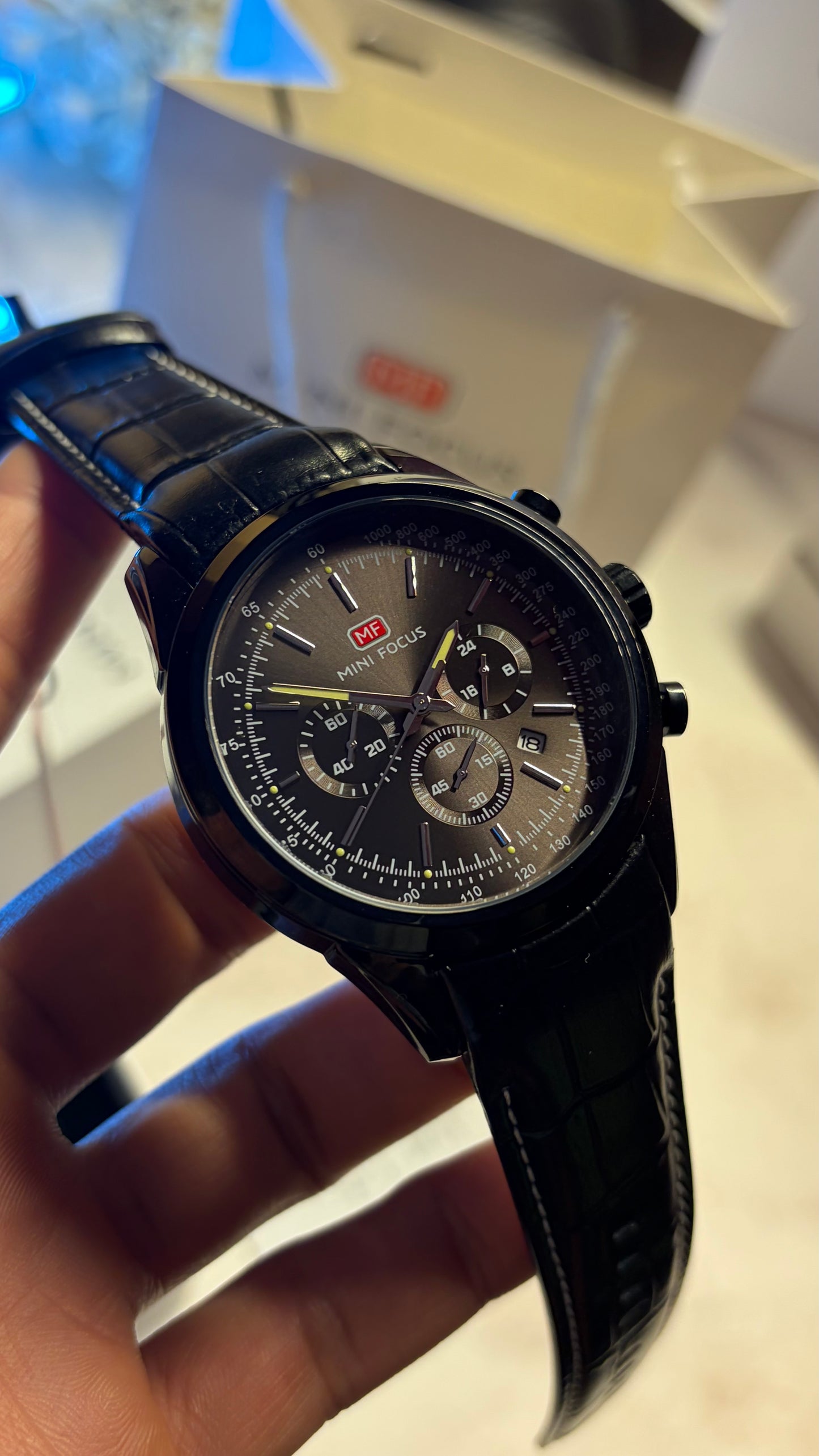 Mini Focus Watch For Men - Full Black - MF0116G.02