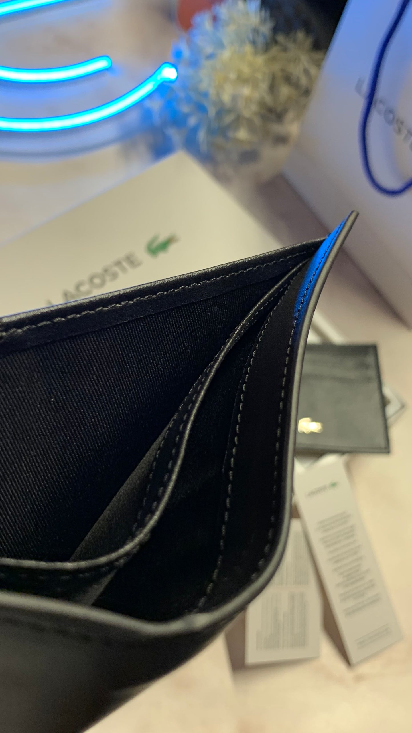 Lacoste Wallet & Cardholder Set