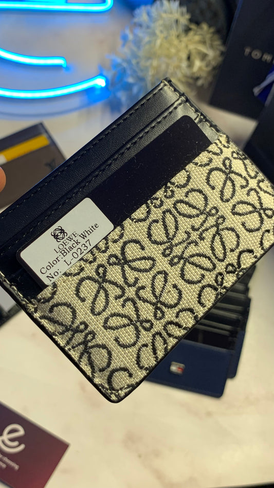 LOEWE Cardholder - Black & White