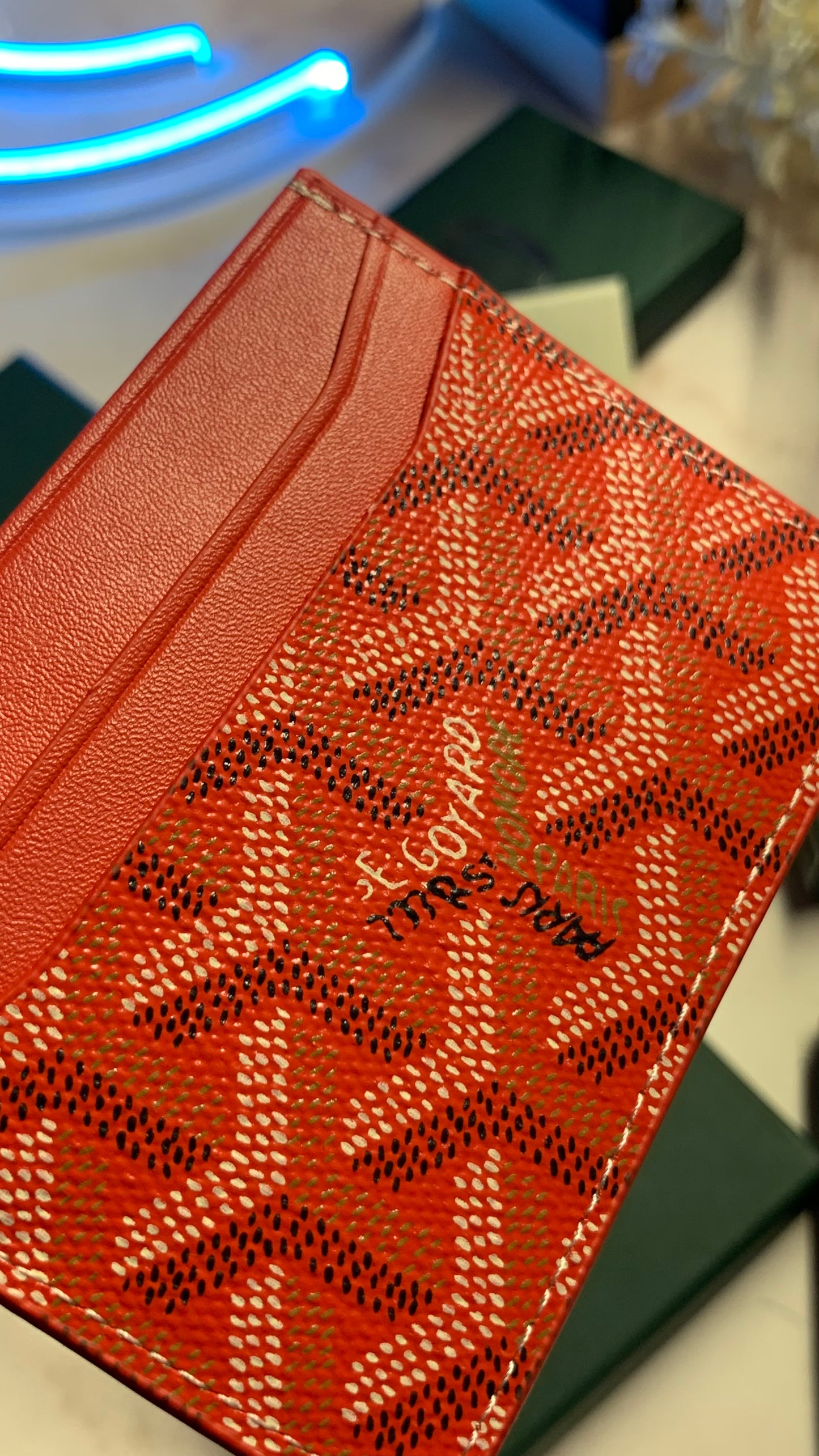 GOYARD Cardholder - Red