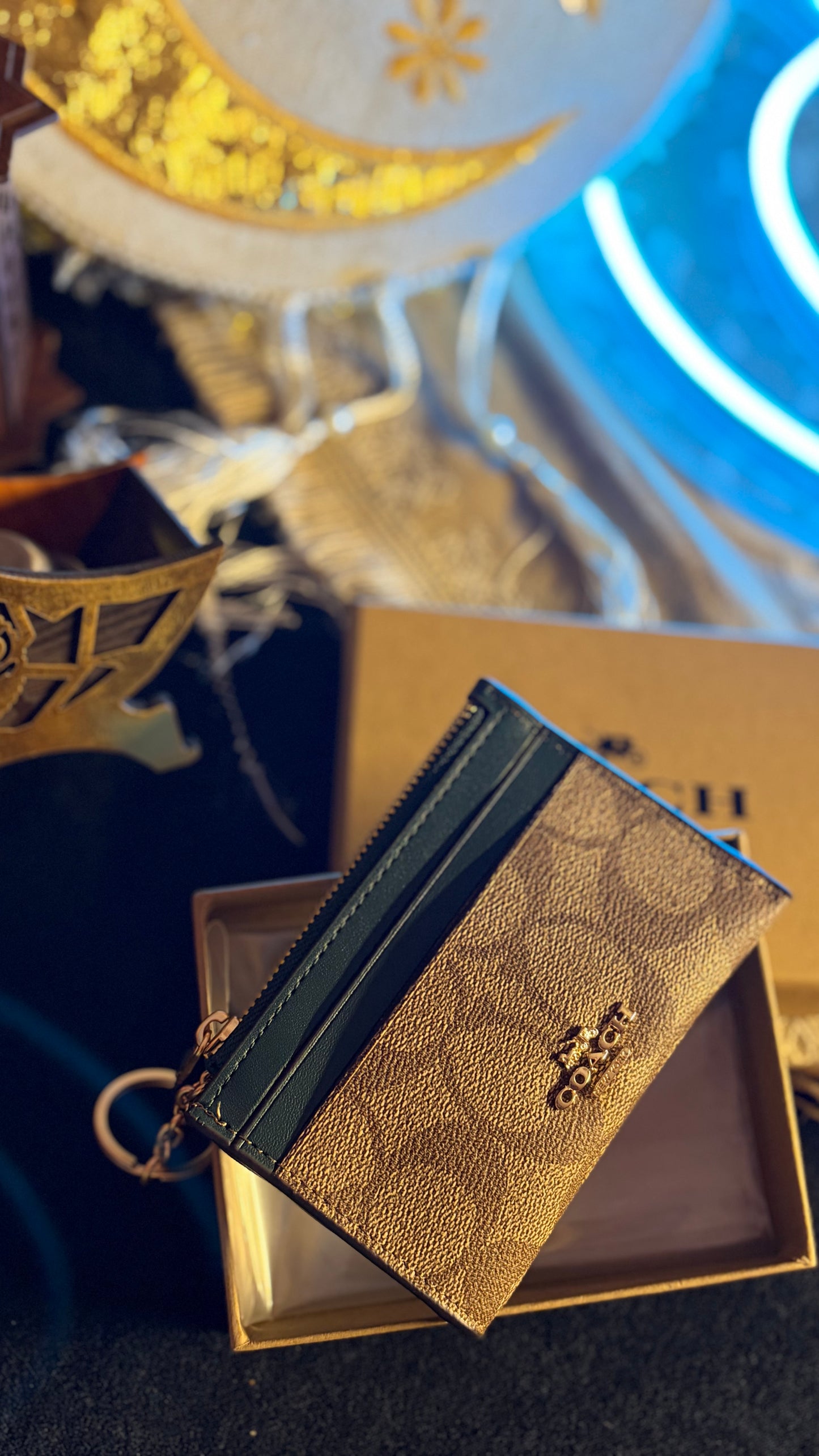Coach Zipper Cardholder - Premium Quality