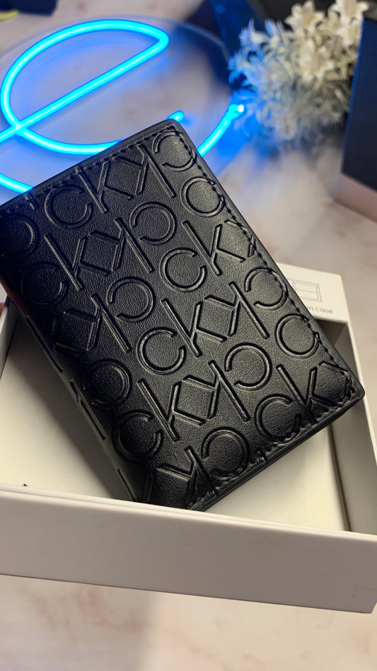 Calvin Klein Trifold Wallet - CK Pattern