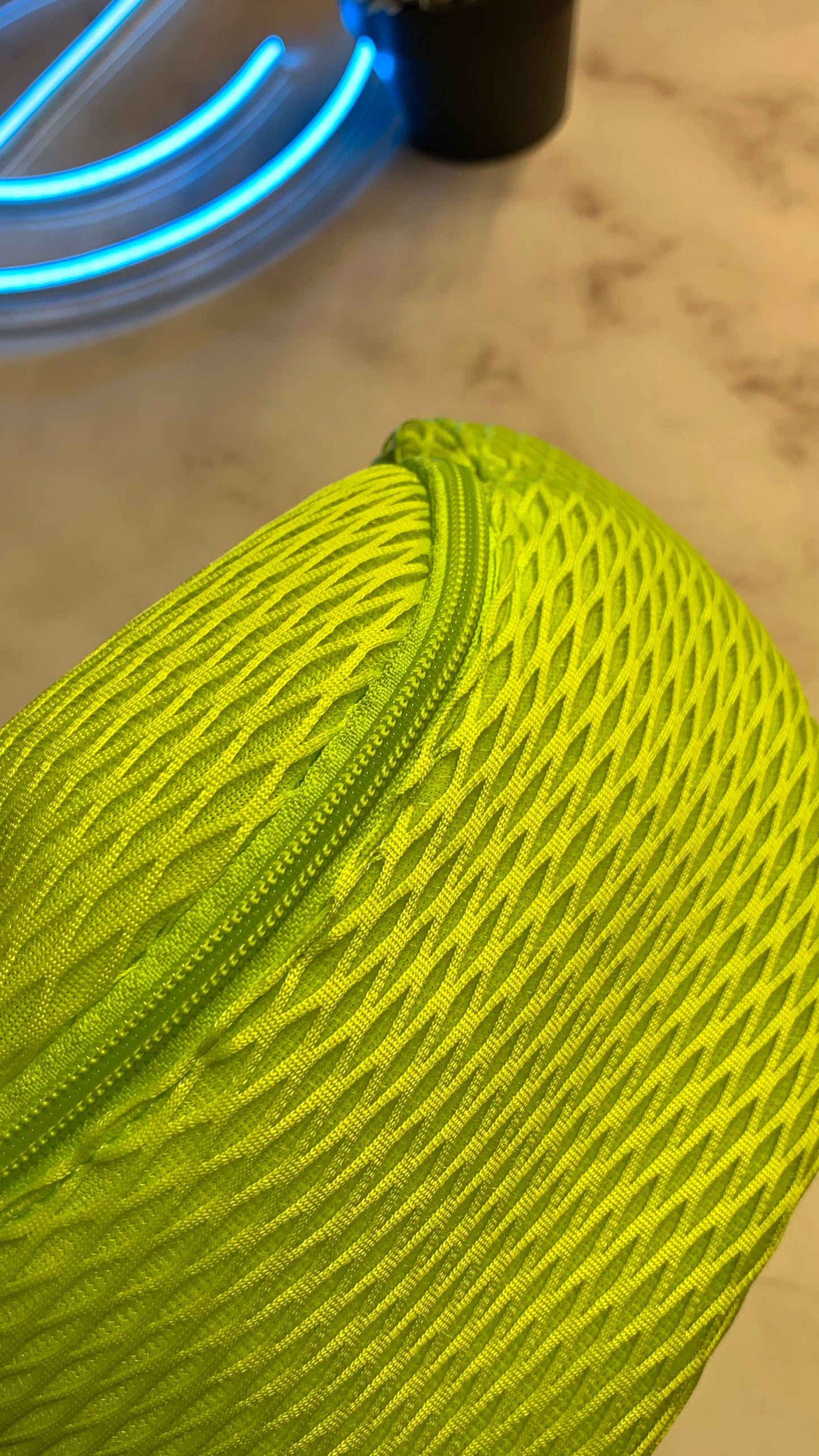 Beach waist bag - Lime Green