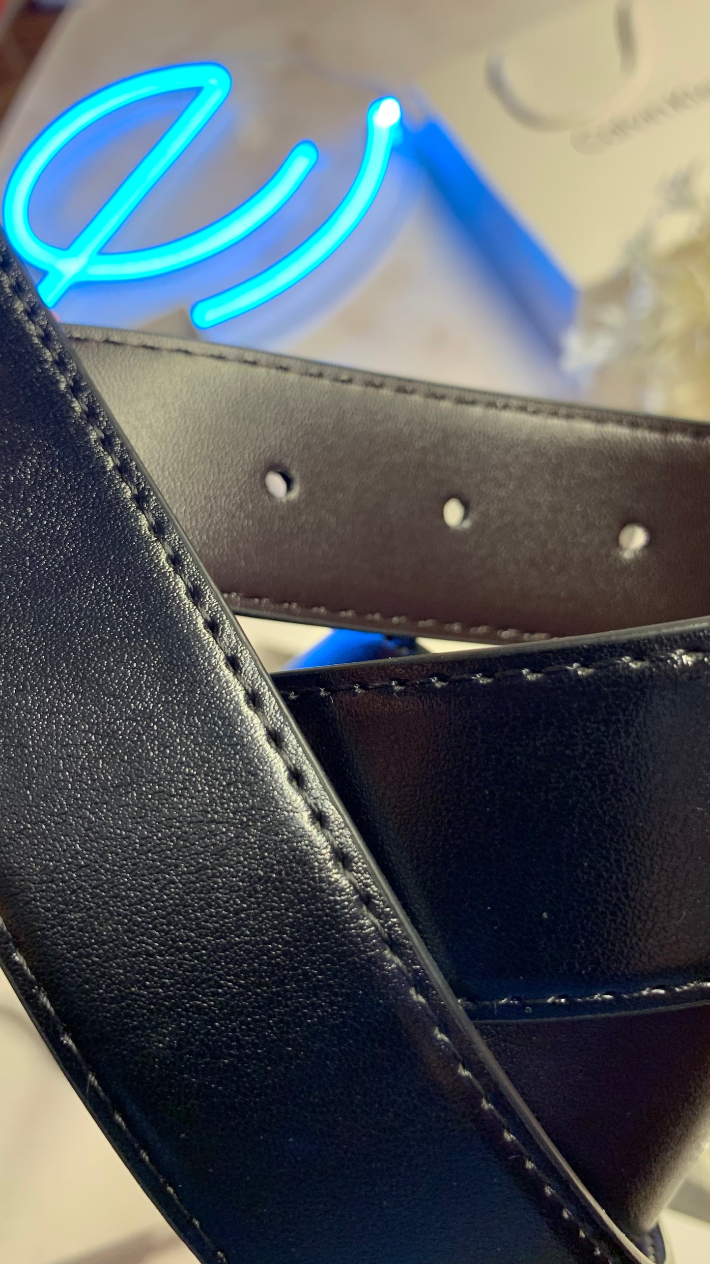 Calvin Klein wallet & Double face belt set