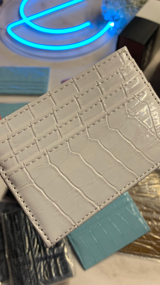 White Cardholder For Women