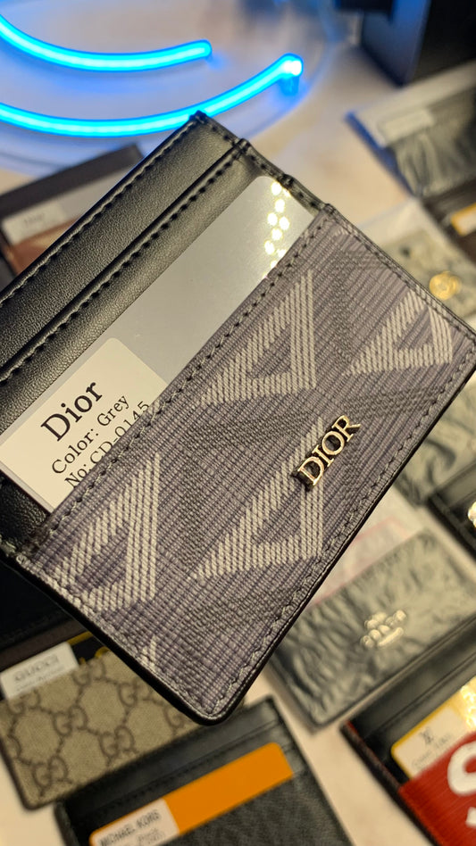 Dior Cardholder - Light Grey