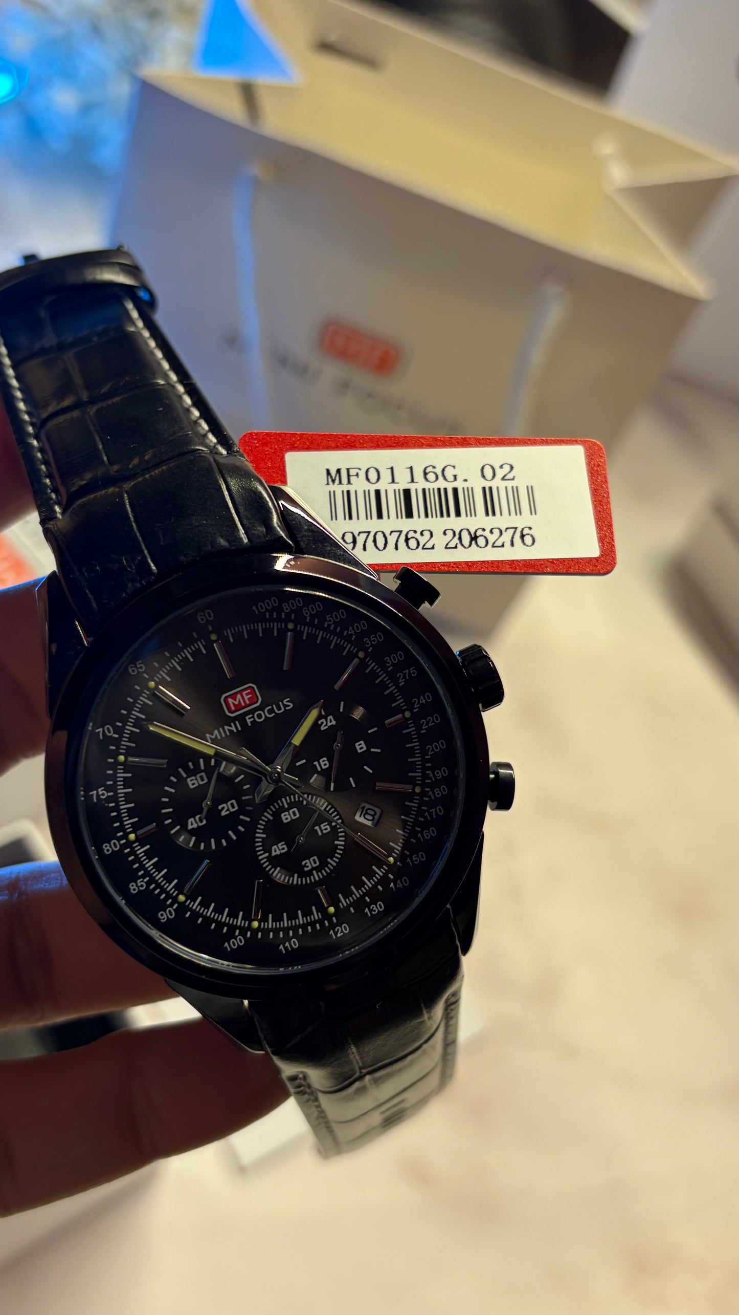 Mini Focus Watch For Men - Full Black - MF0116G.02