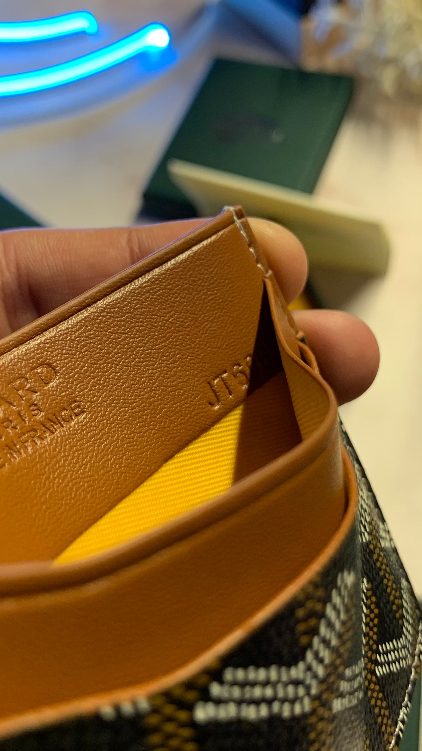 GOYARD Cardholder - Brown