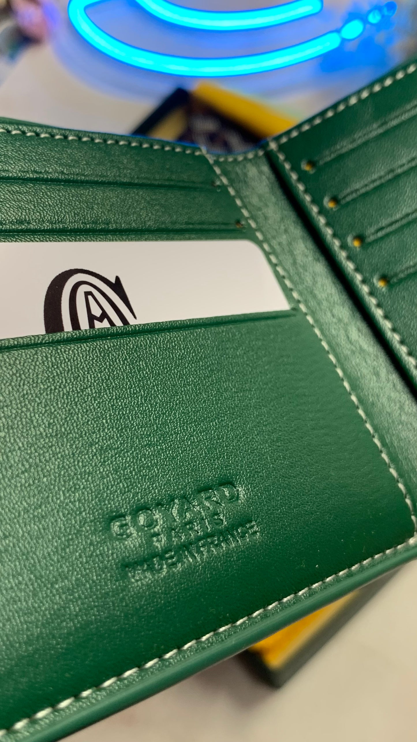 GoYard Wallet - Green