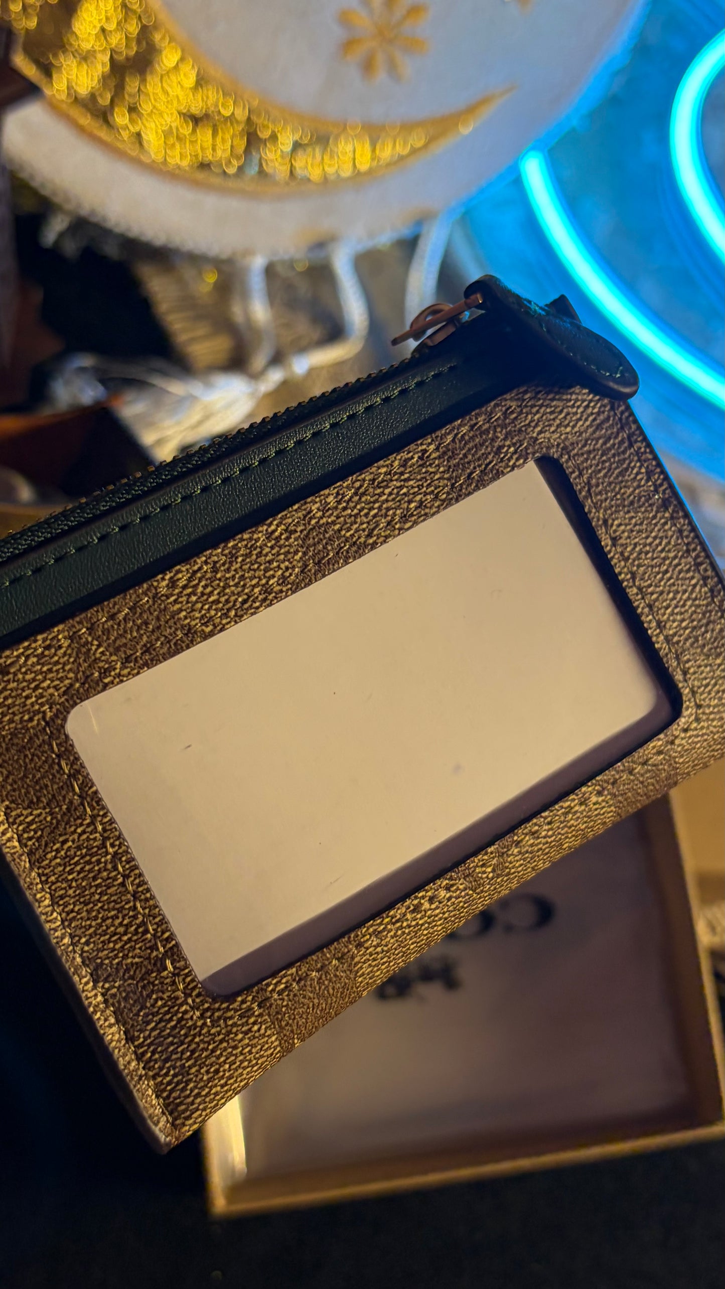 Coach Zipper Cardholder - Premium Quality