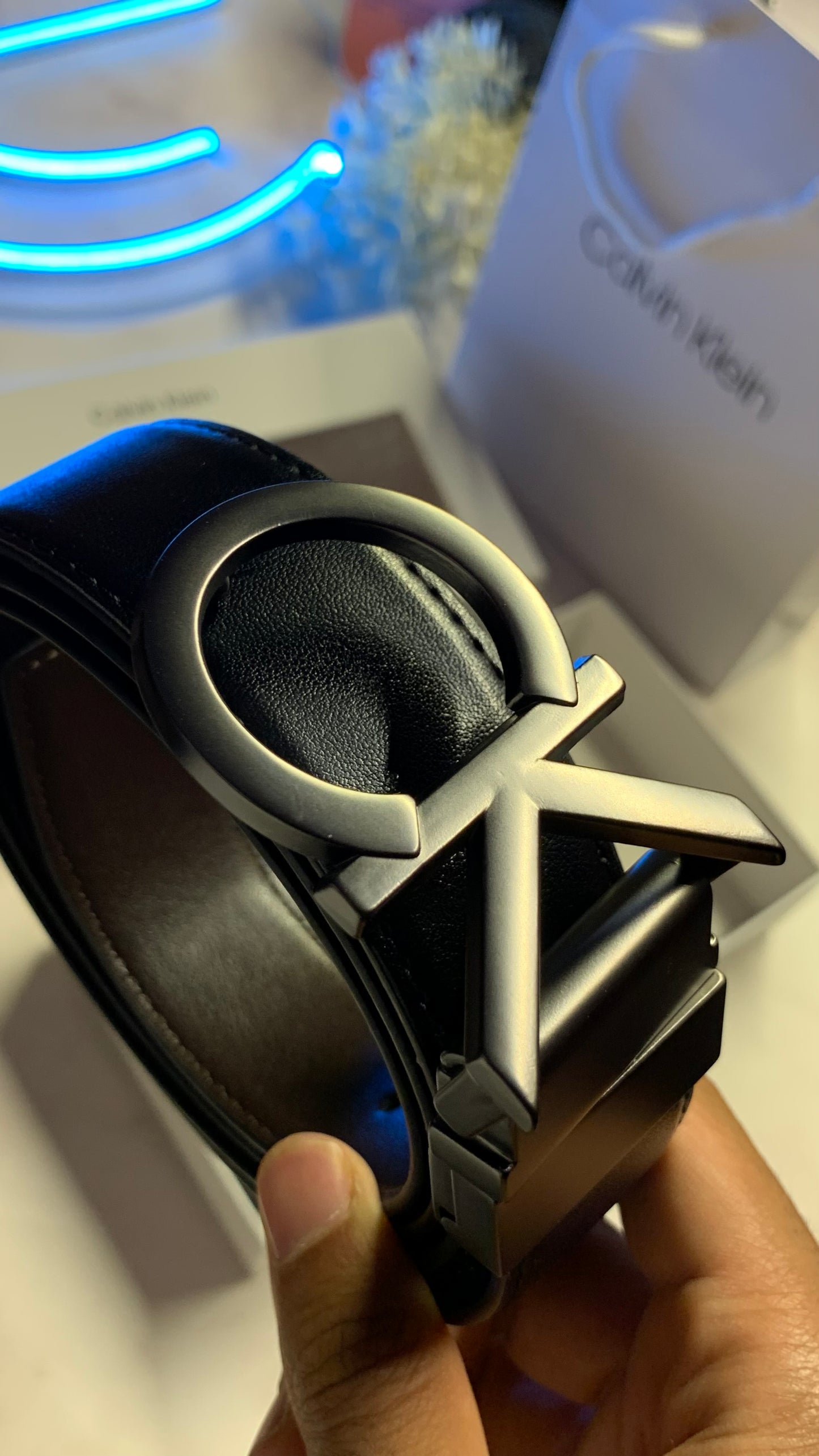 Calvin Klein Double face Belt - CK Logo