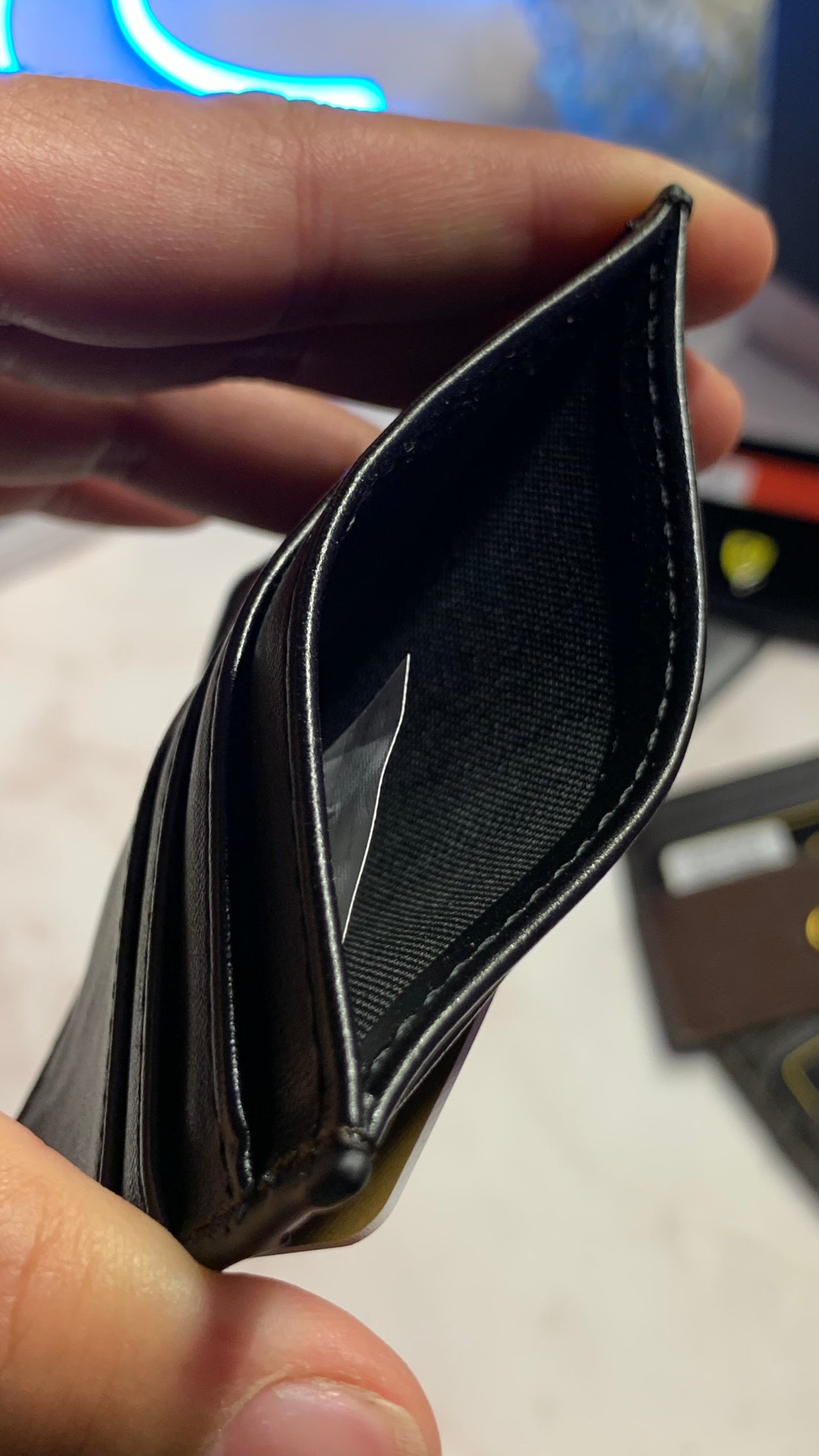 BMW Cardholder - Brown x Black