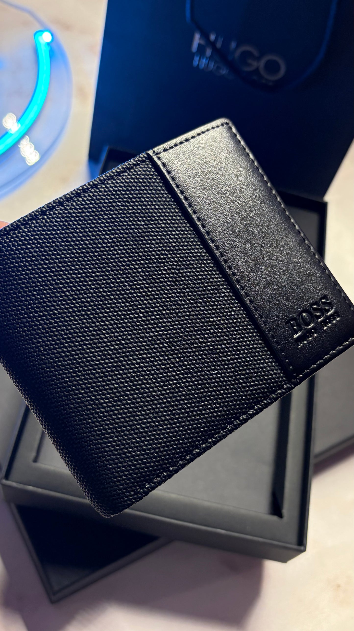 Hugo Boss Wallet & Cardholder Set