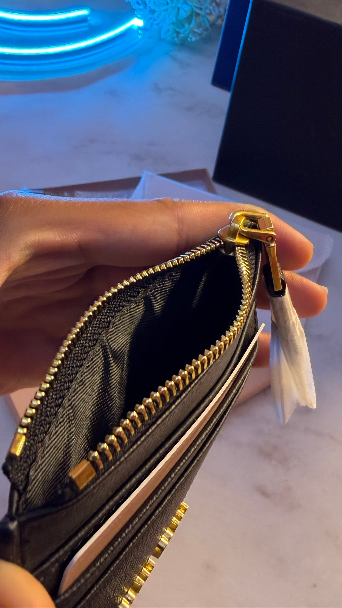 miu miu Zipper Cardholder - Premium Quality