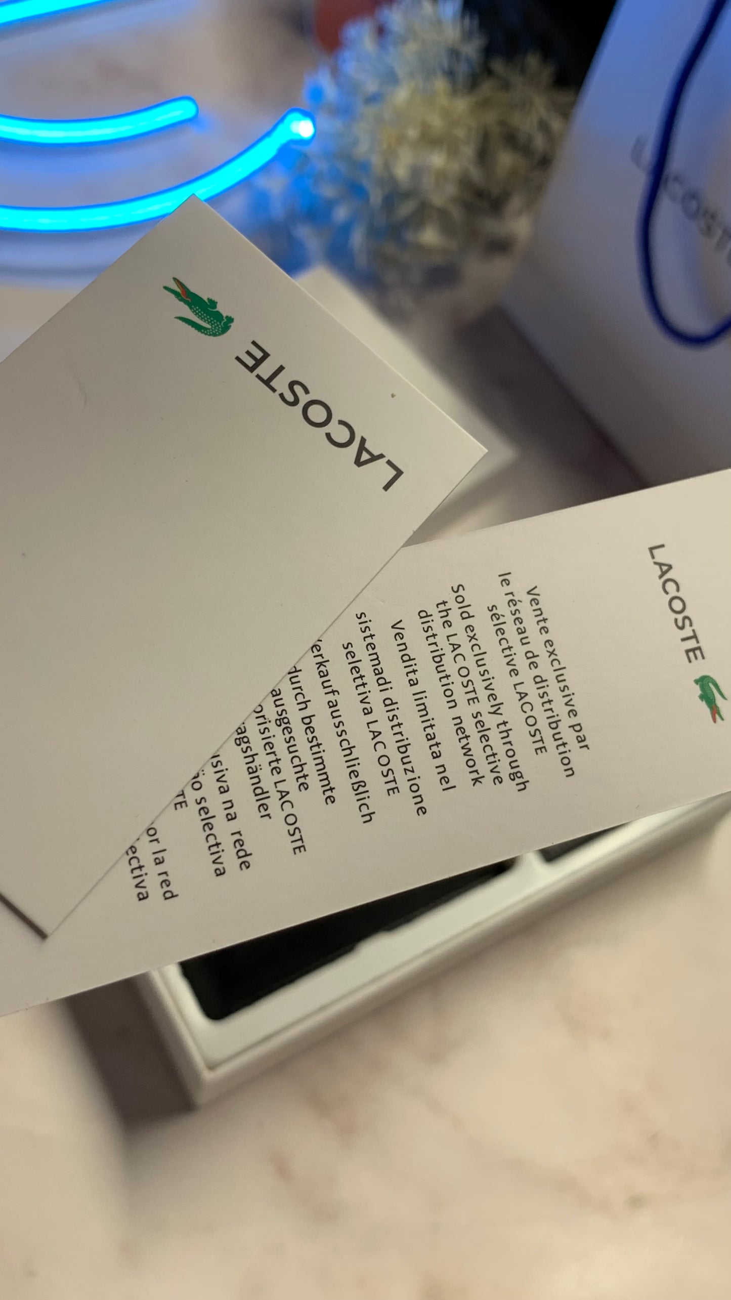 Lacoste Wallet & Cardholder Set