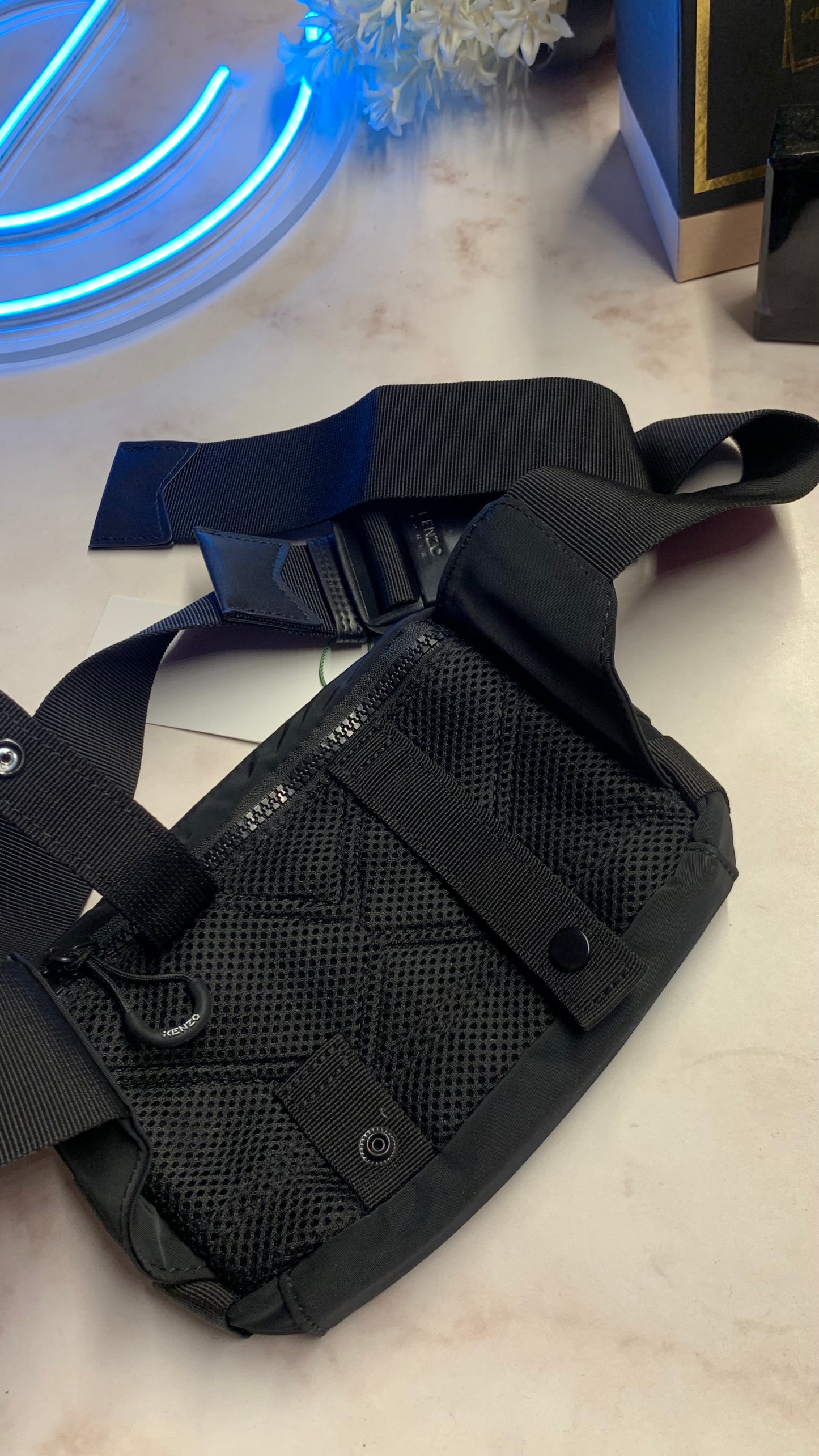 Kenzo Black waist bag