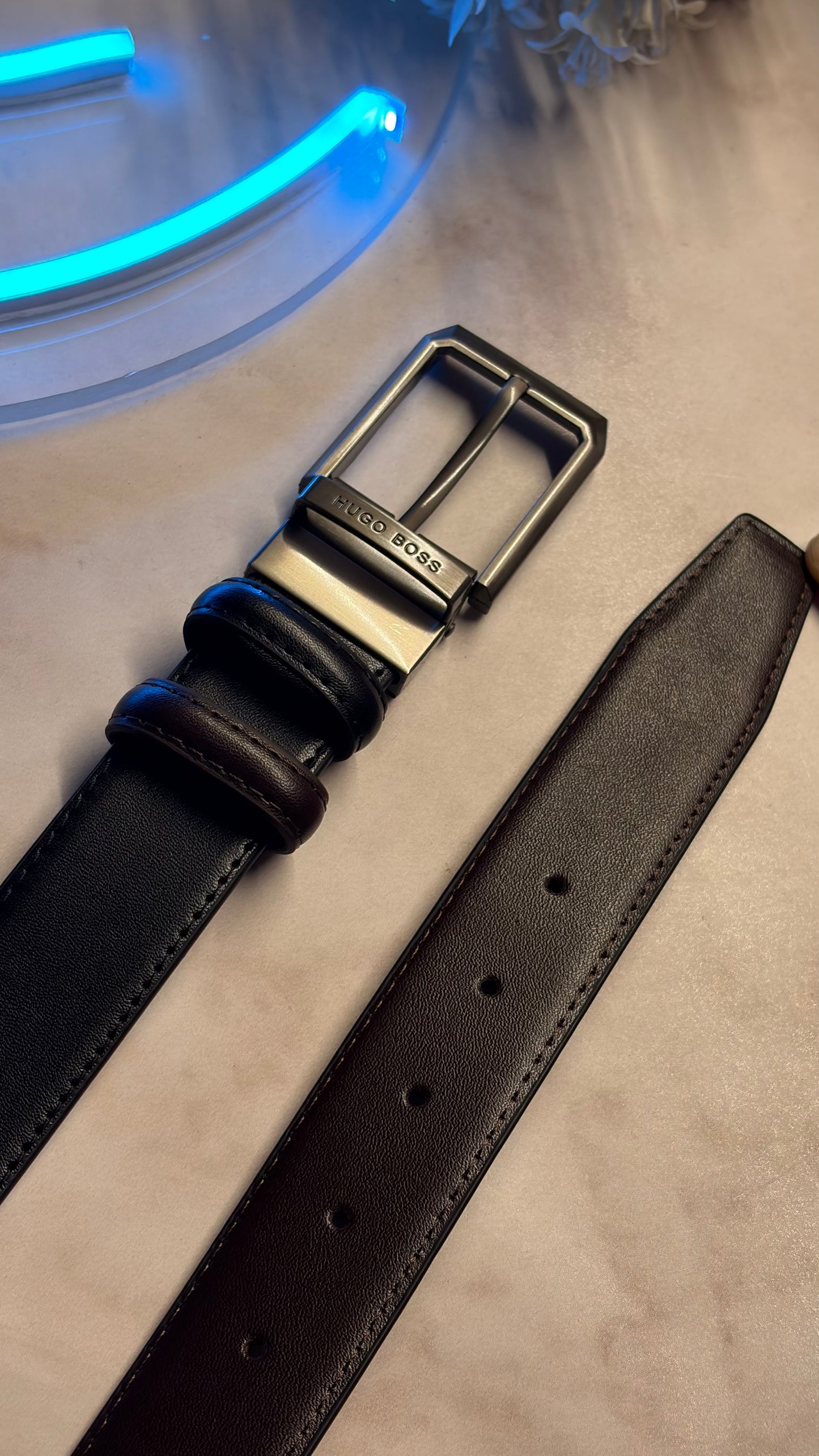 Hugo Boss Double Face Belt For Men