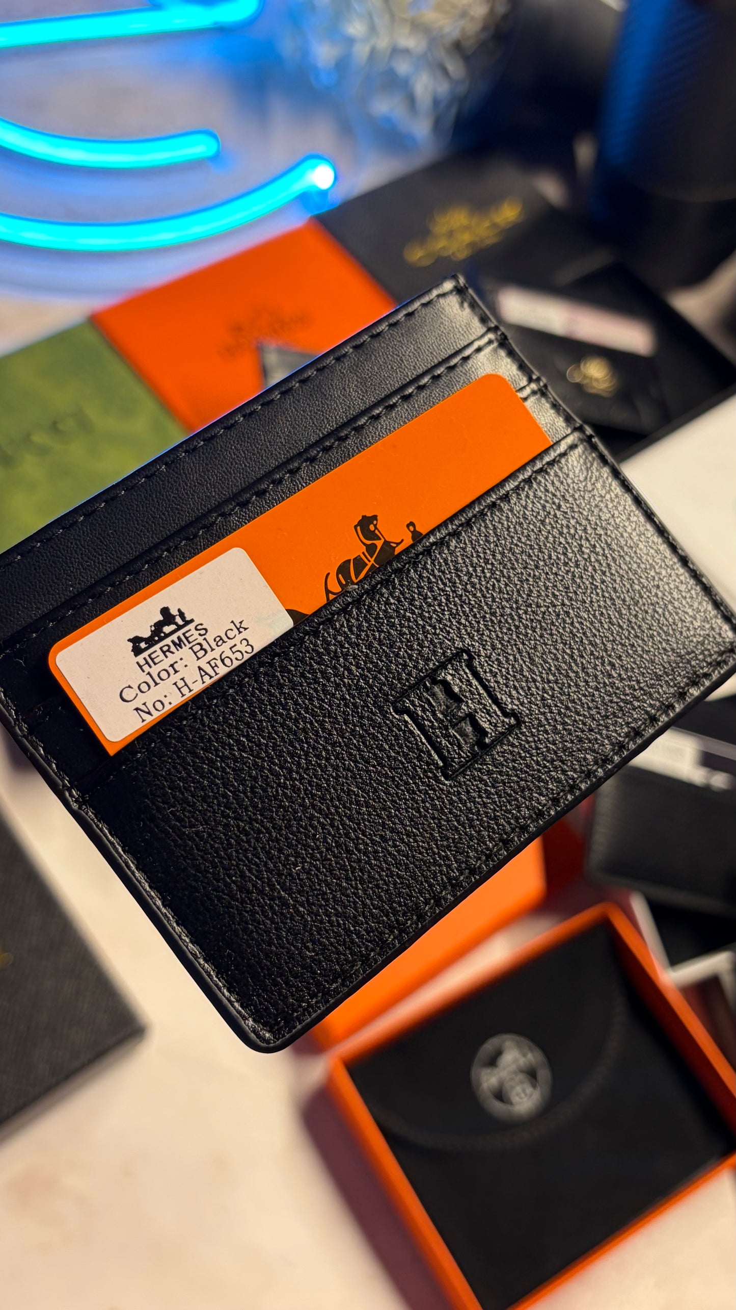 Hermes Cardholder With Box