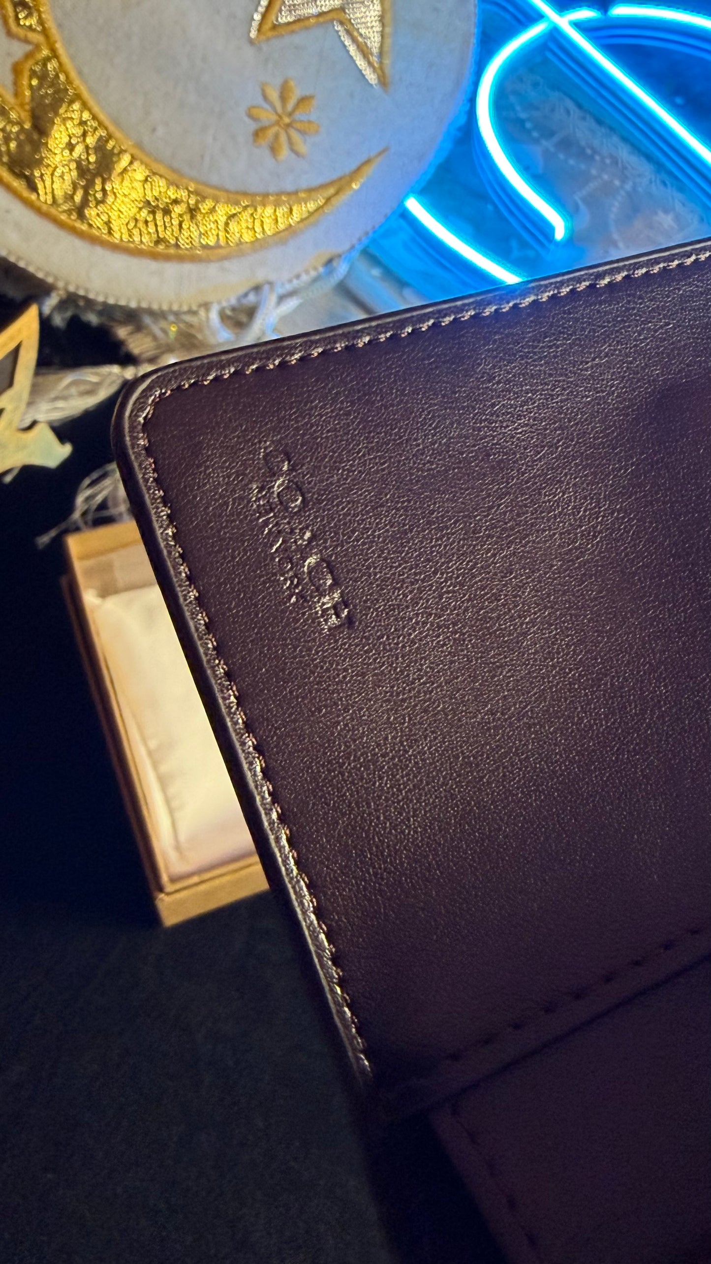 Coach Wallet For Women - Burgundy - Premium Quality