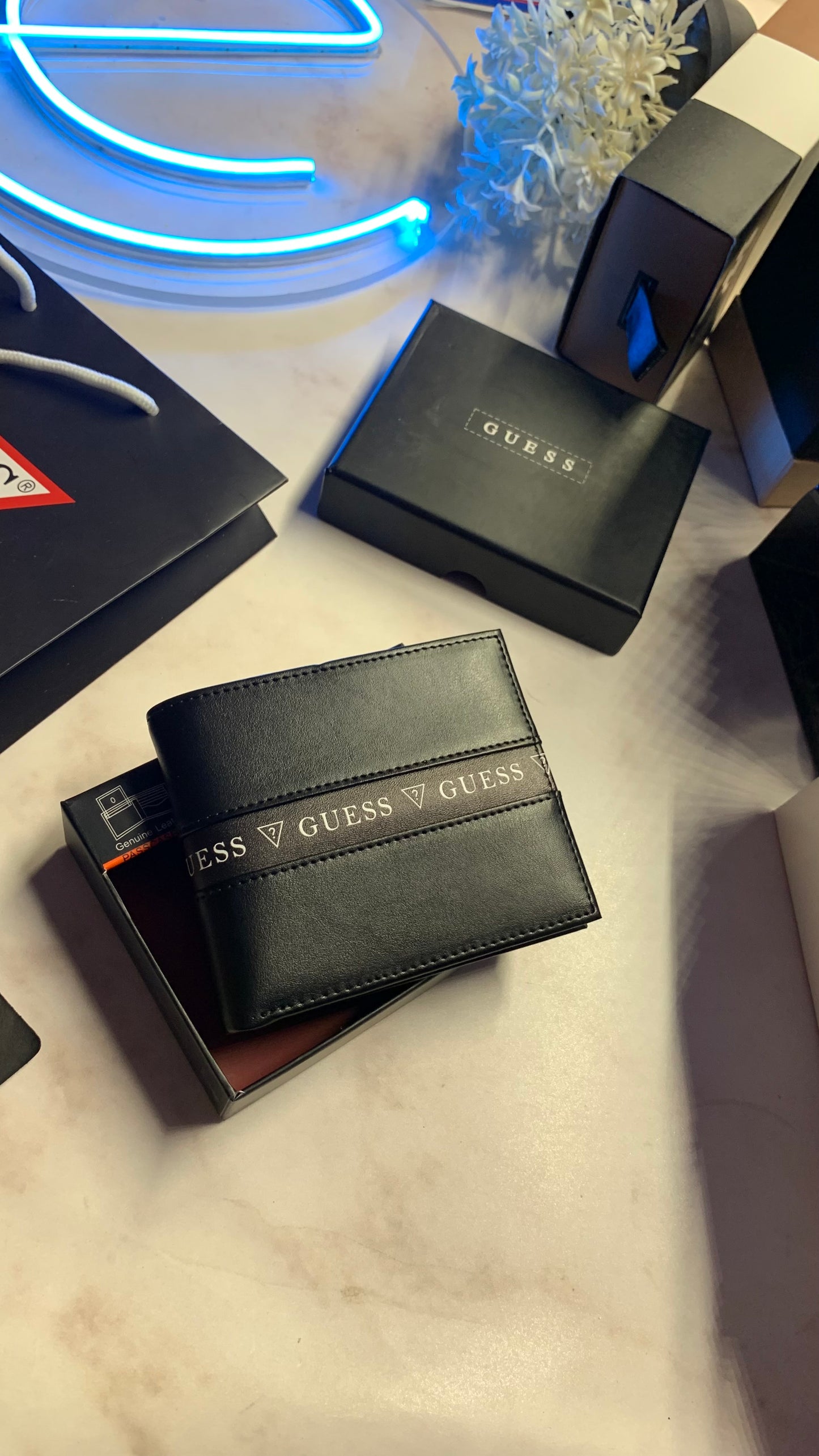 Guess Wallet For Men With ID Holder