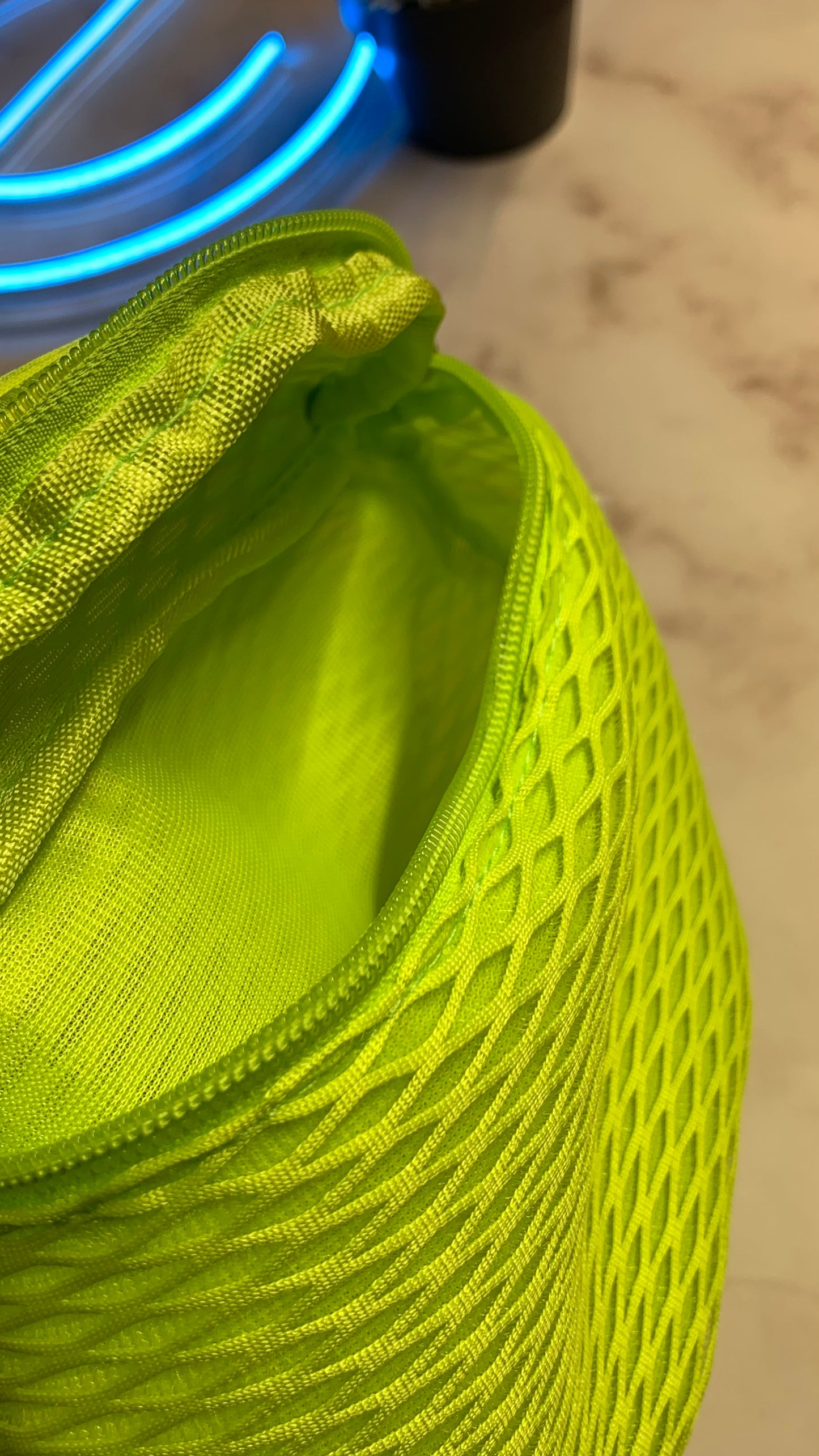 Beach waist bag - Lime Green