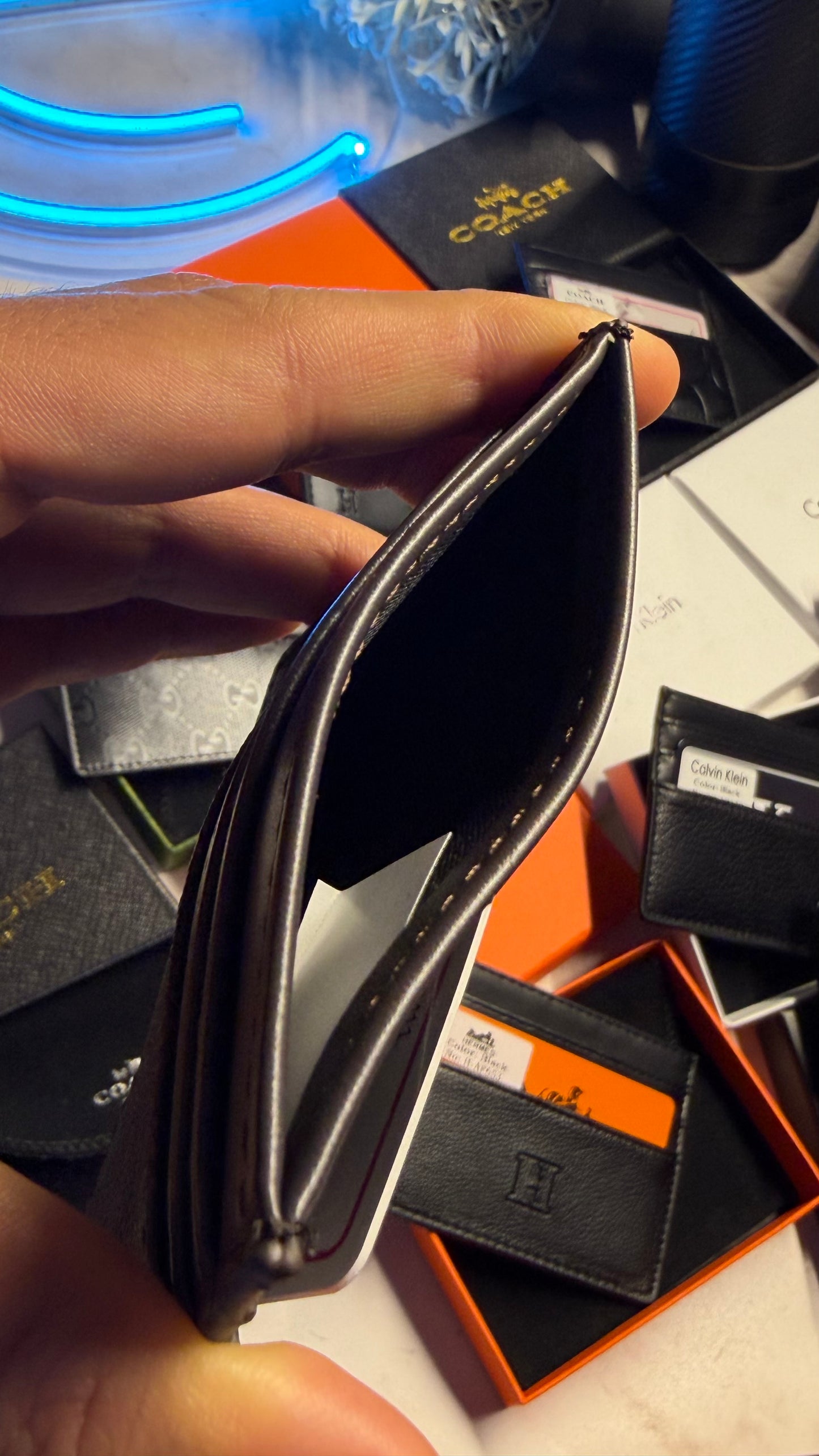 Coach Cardholder With Box