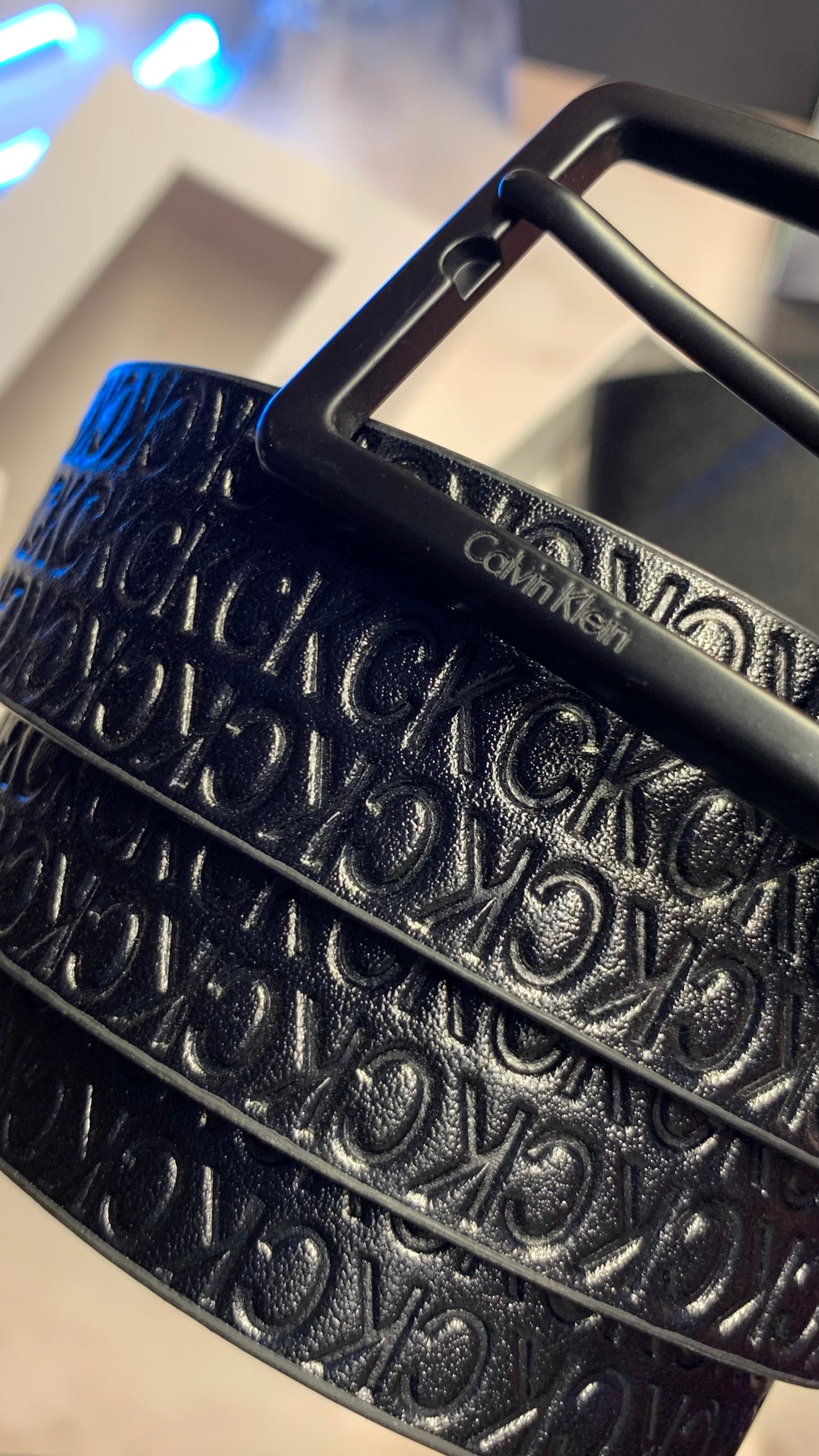 Calvin Klein wallet and belt set