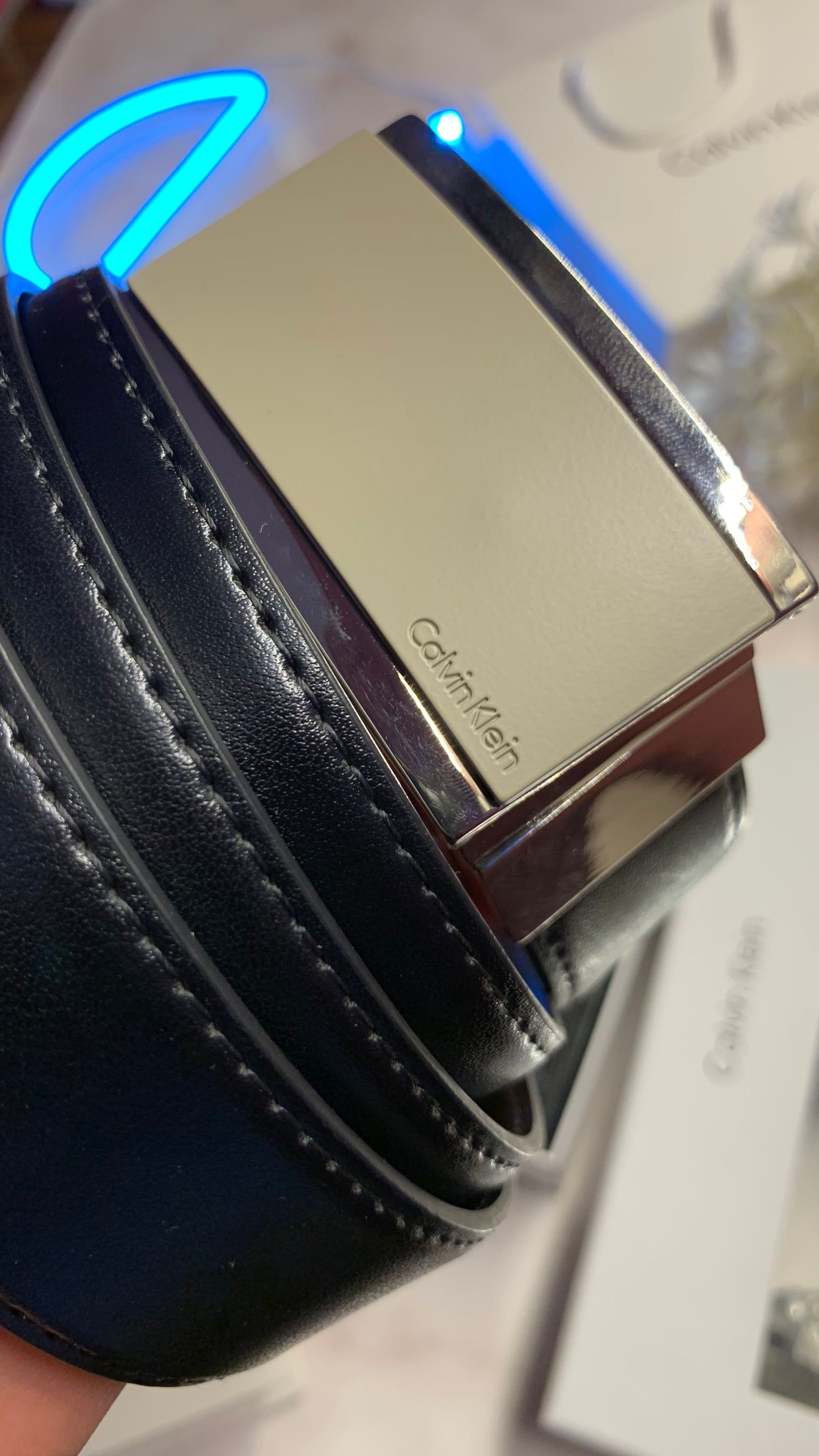 Calvin Klein wallet & Double face belt set