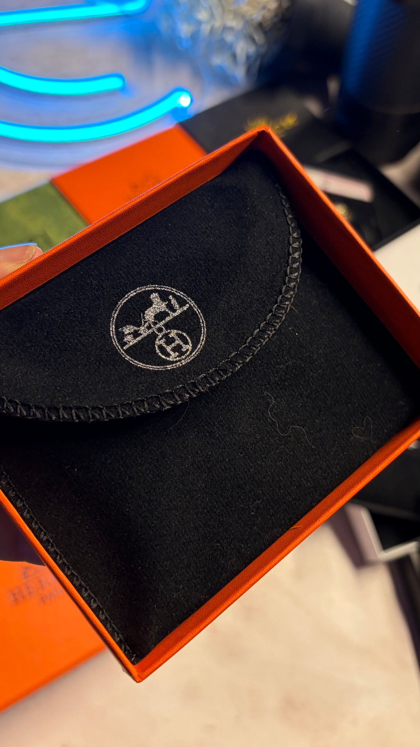 Hermes Cardholder With Box