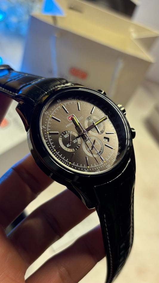 Mini Focus Watch For Men - Full Black - MF0116G.02