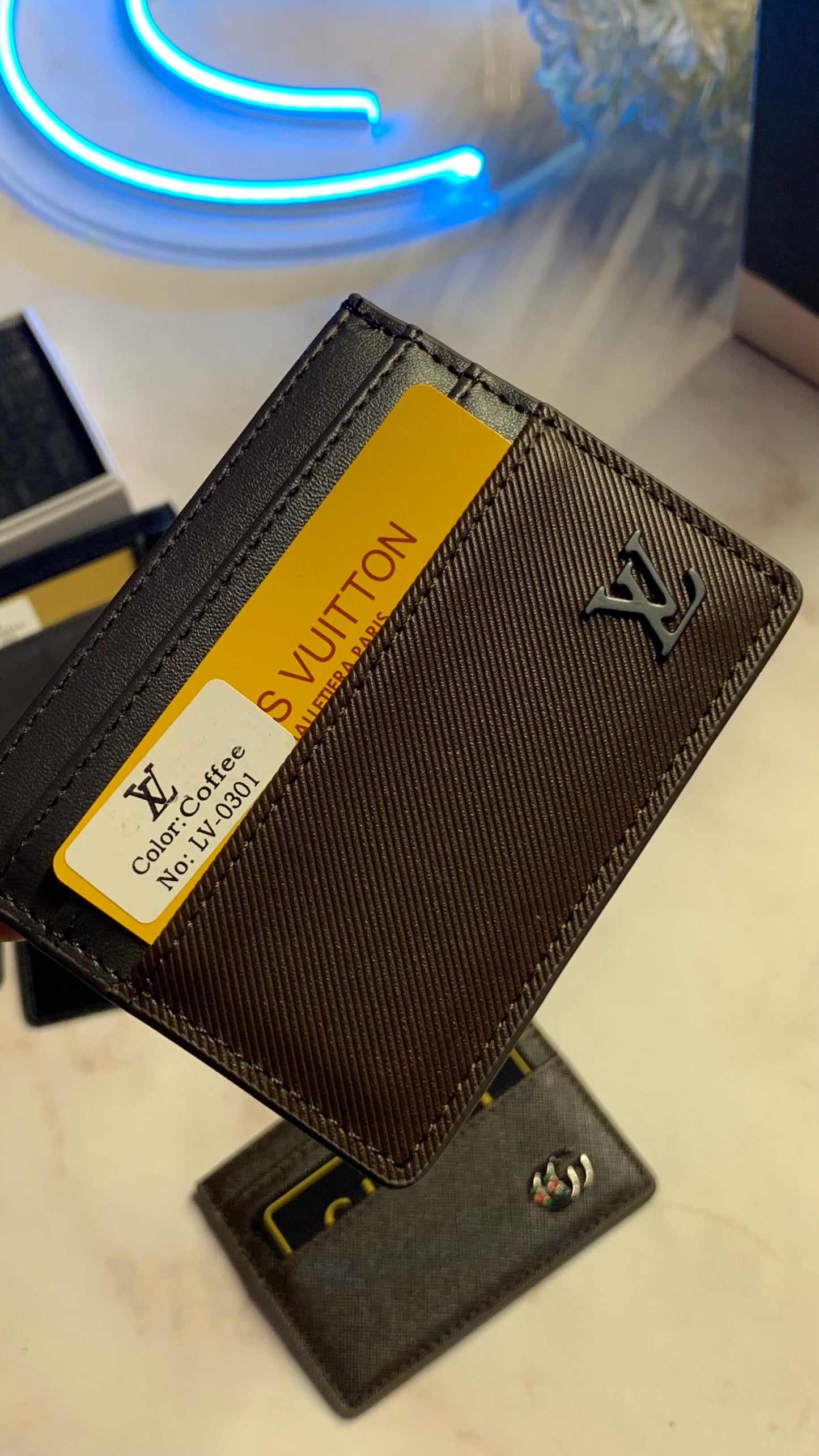 LV Cardholder - Brown