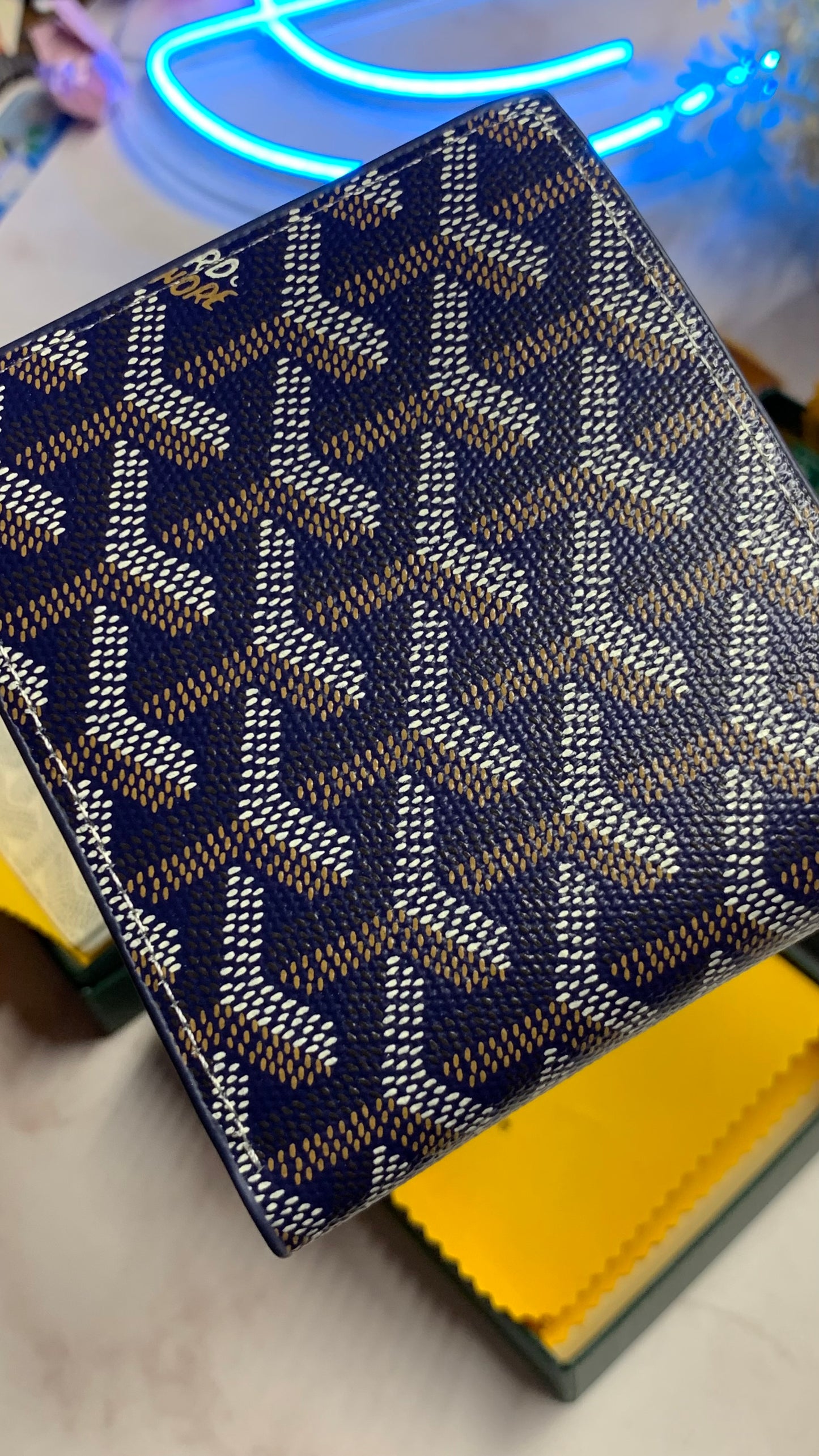 GoYard Wallet - Blue