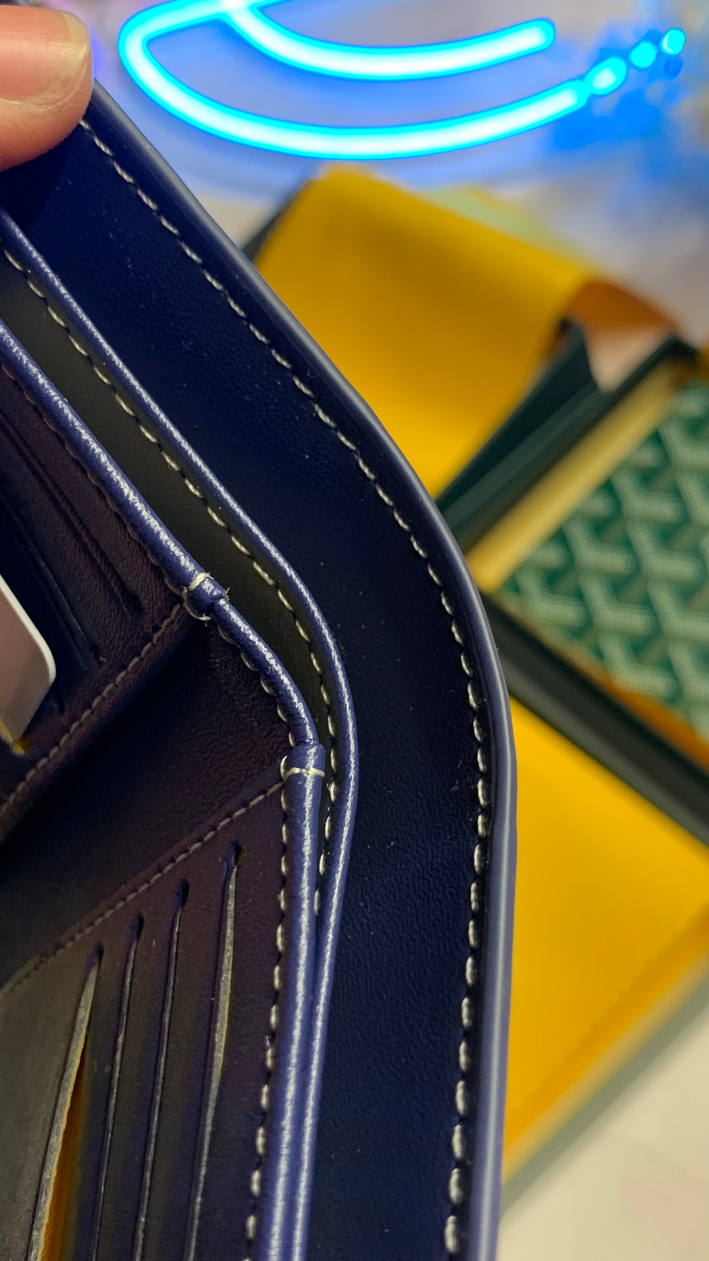 GoYard Wallet - Blue