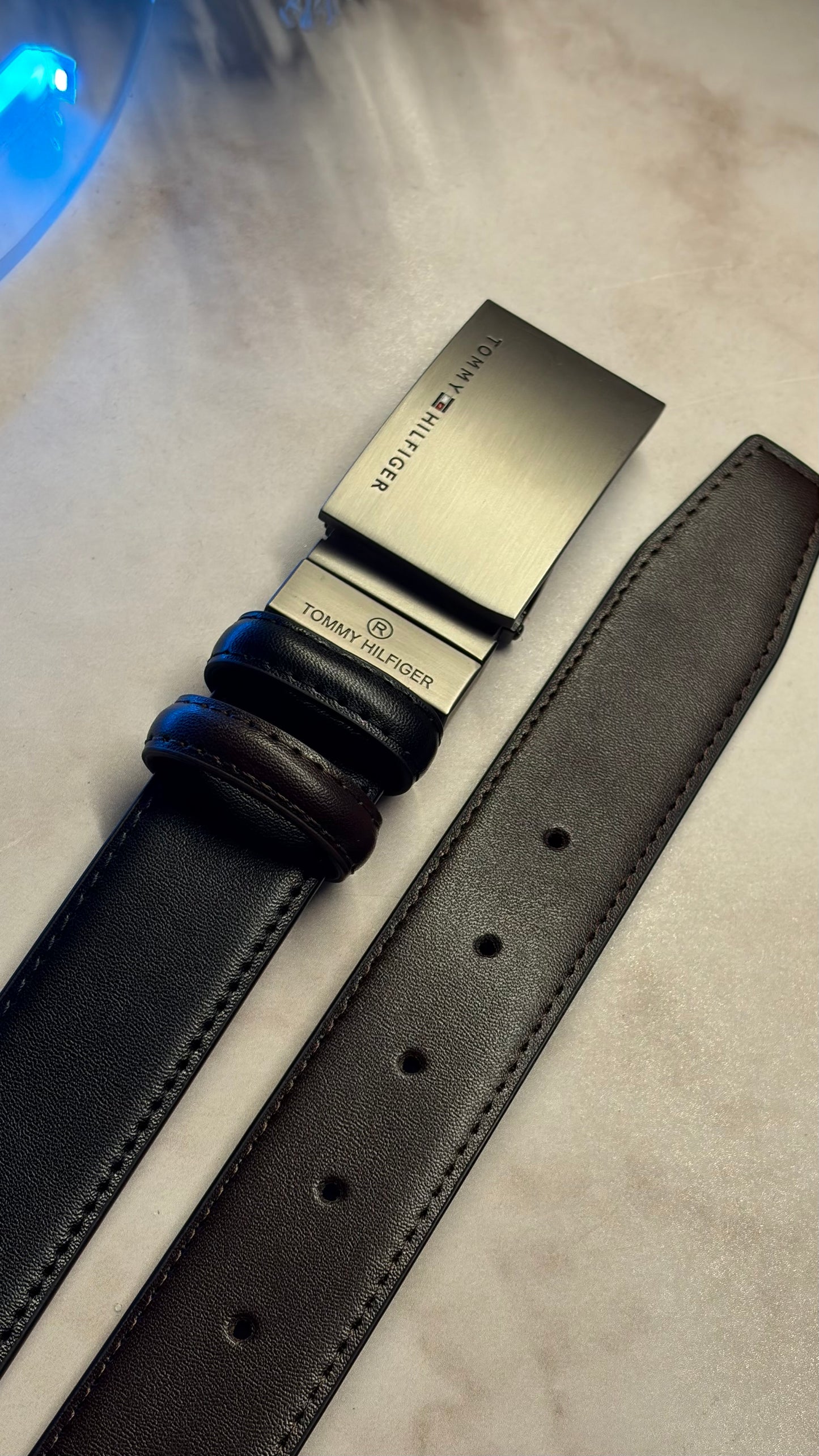 Tommy Hilfiger Double Face Belt - Closed Buckle
