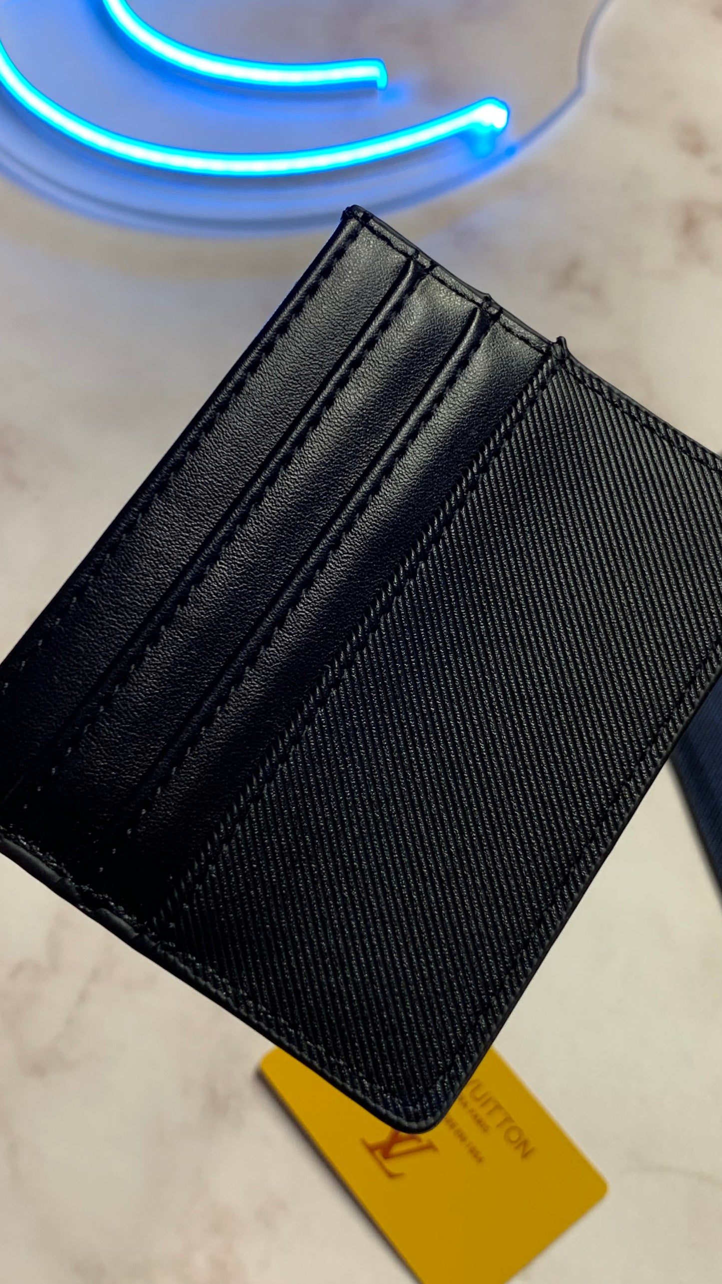 LV cardholder - Black