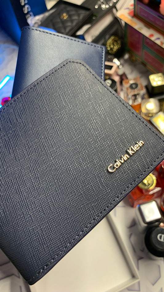 Calvin Klein Wallet with ID holder - Basic Navy Blue