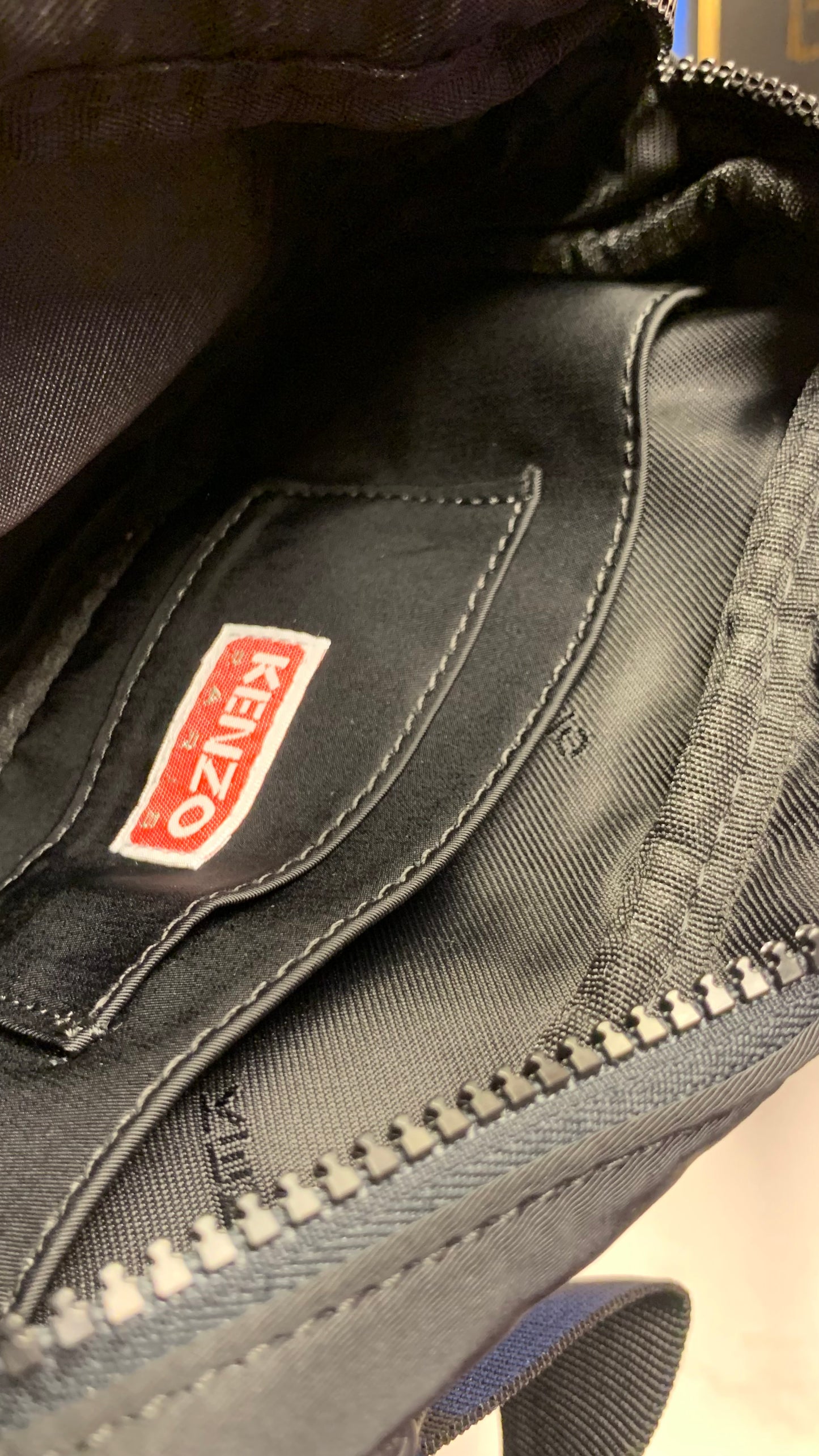 Kenzo Black waist bag