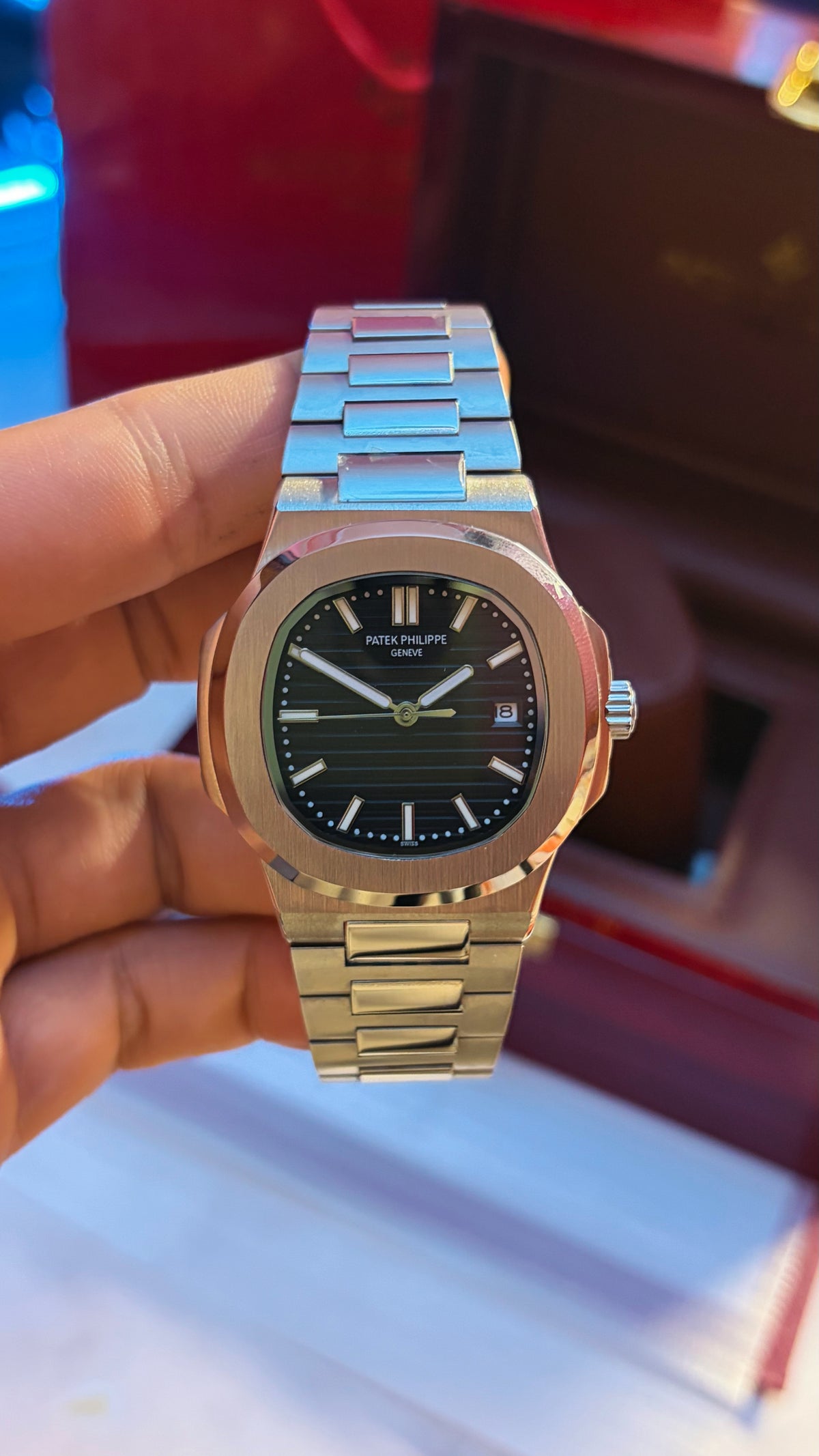 Patek Philippe Watch For Men - Black Dial